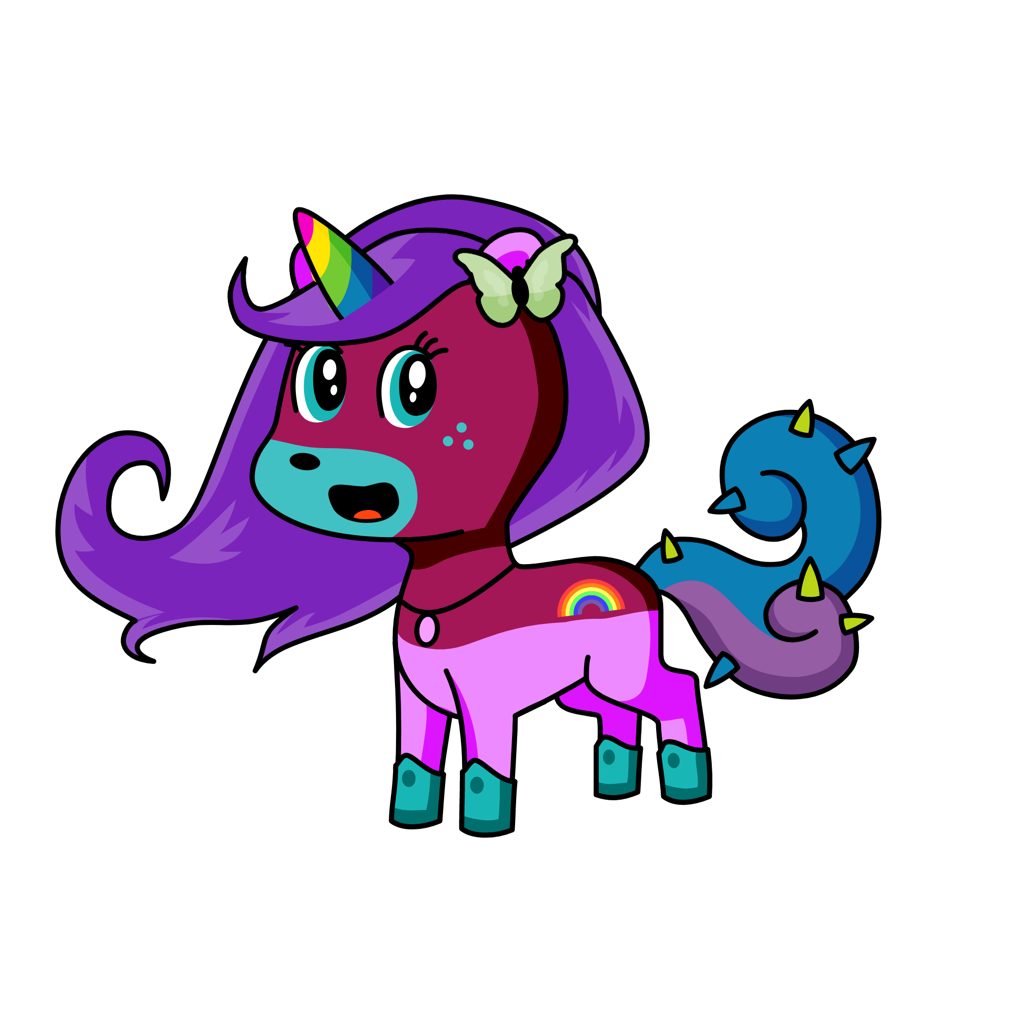 Unicorn Sky, the unicorn