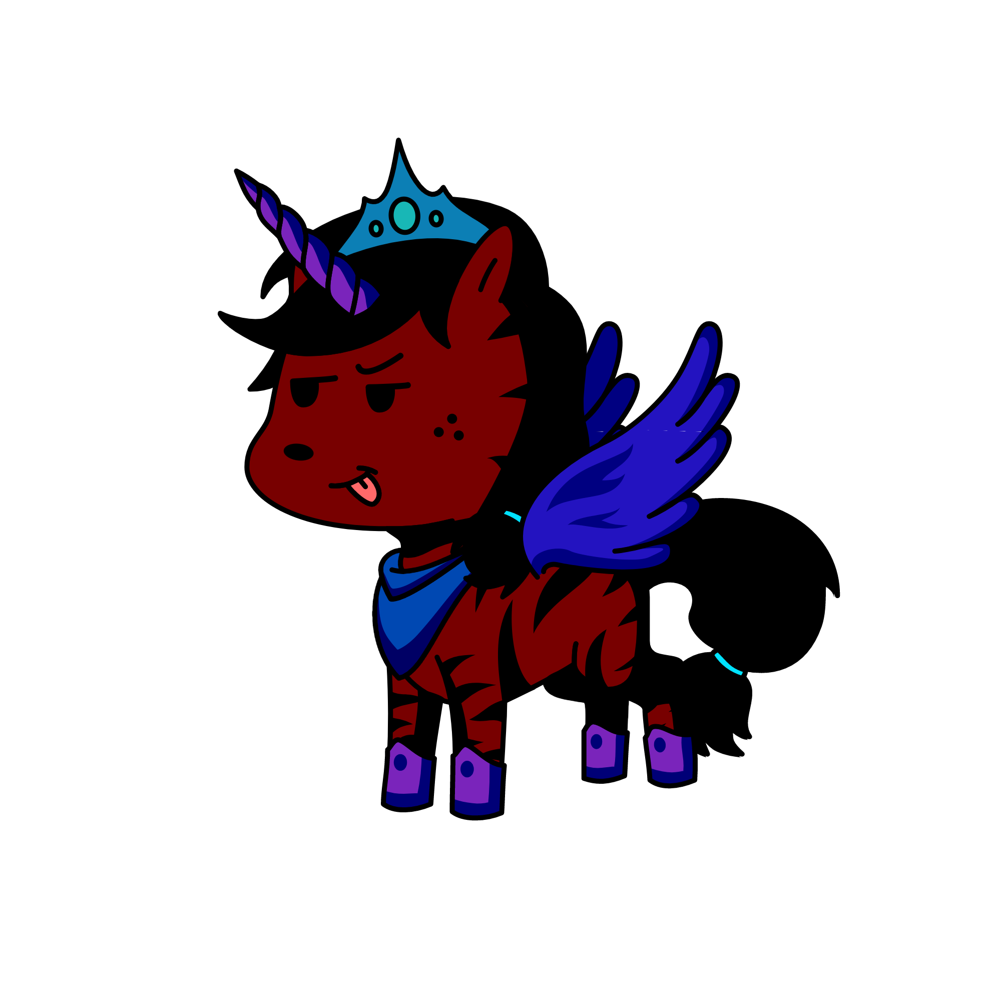 Night Moonseed, the unicorn