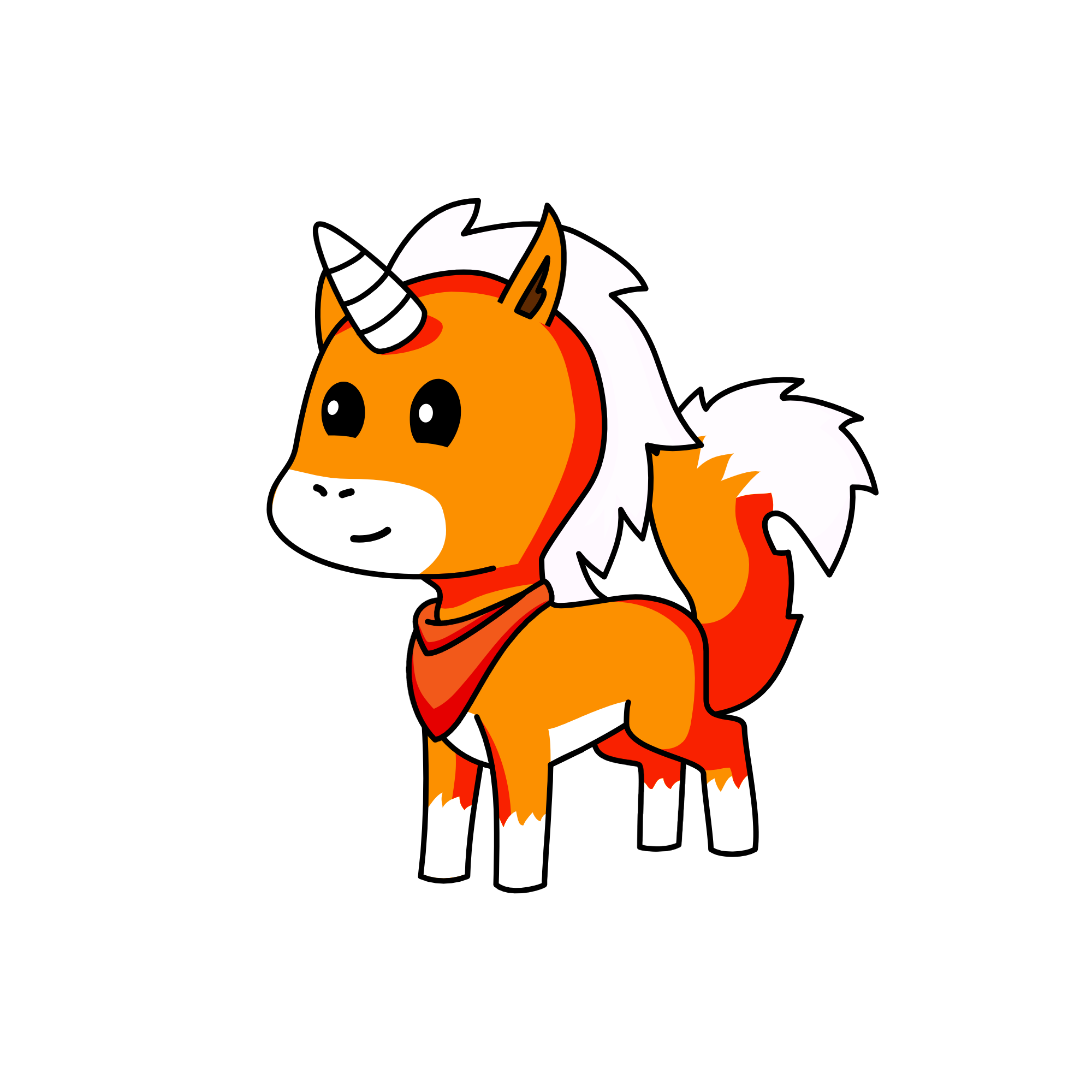 Fox, the unicorn