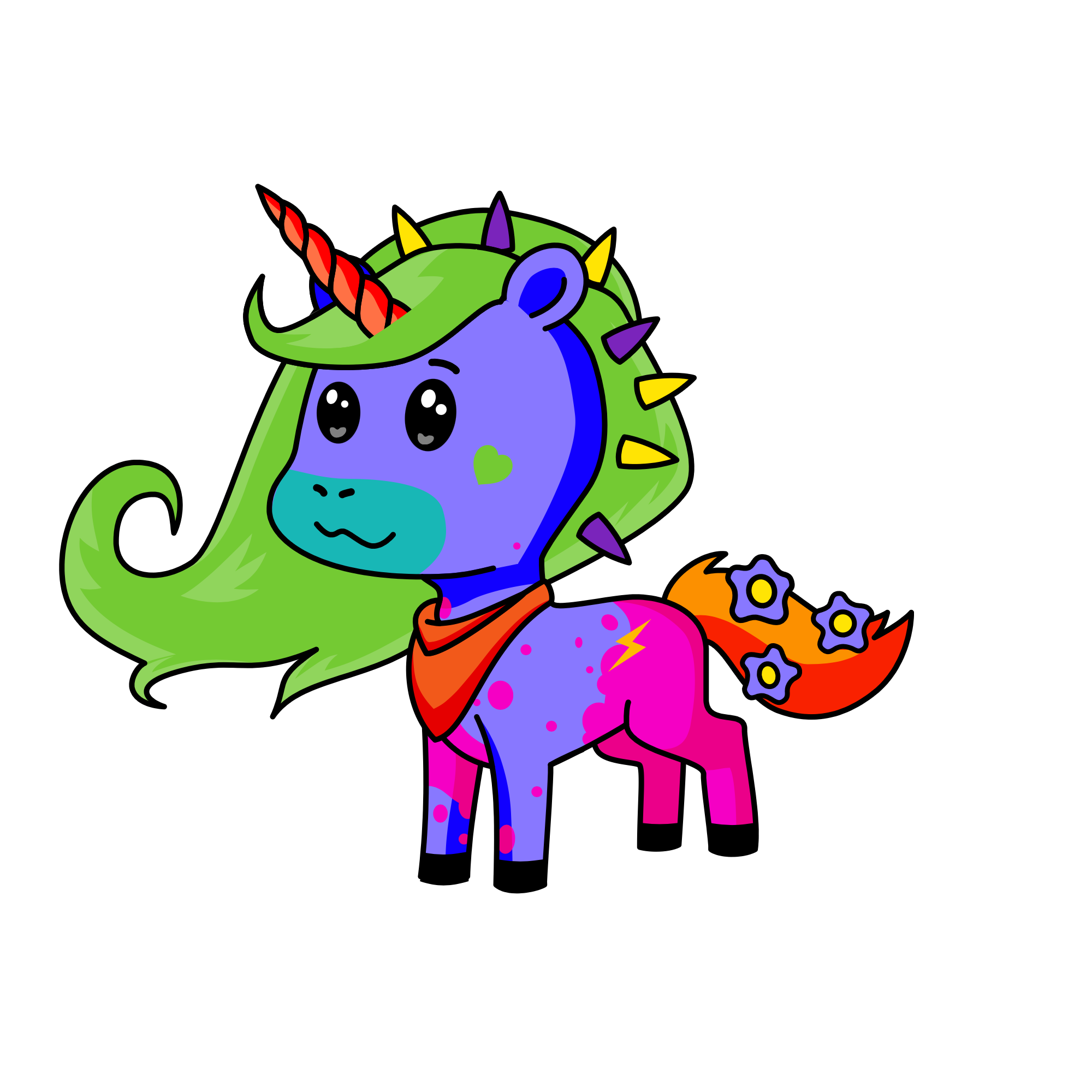 Alice, the unicorn