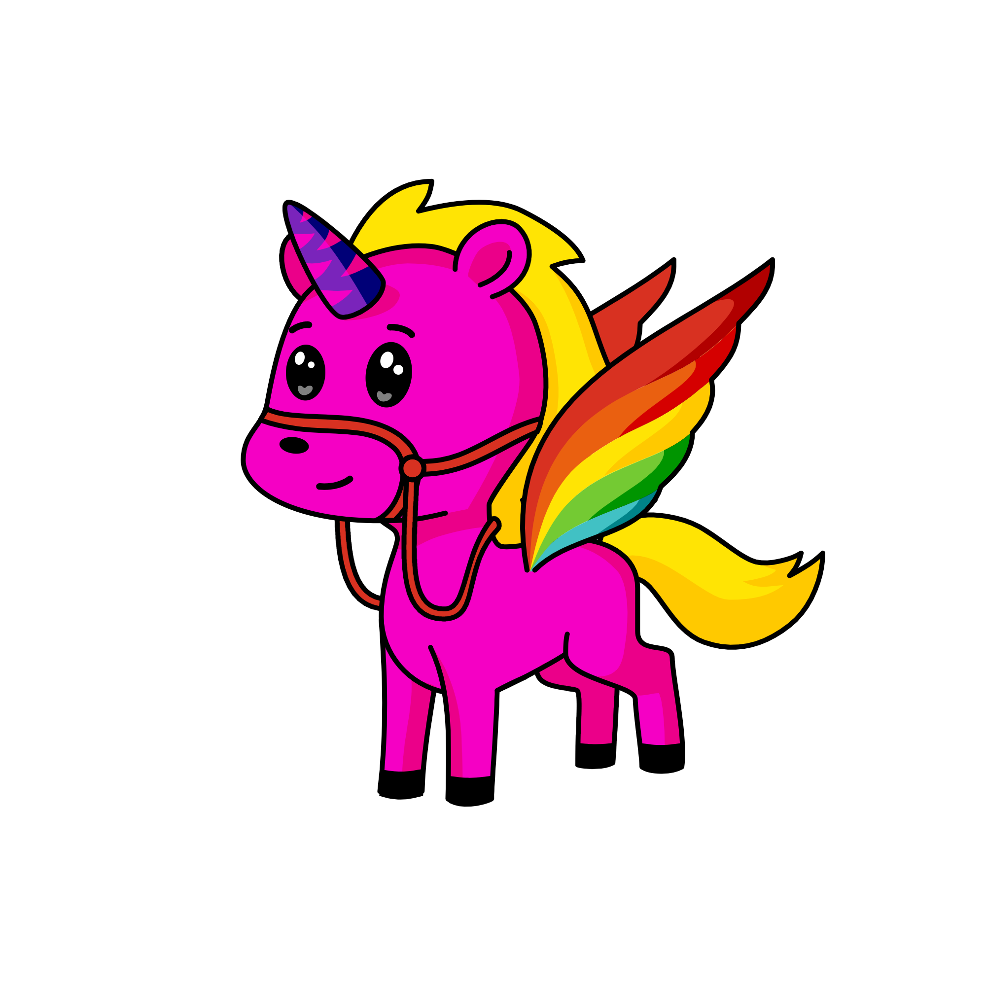pinky, the unicorn