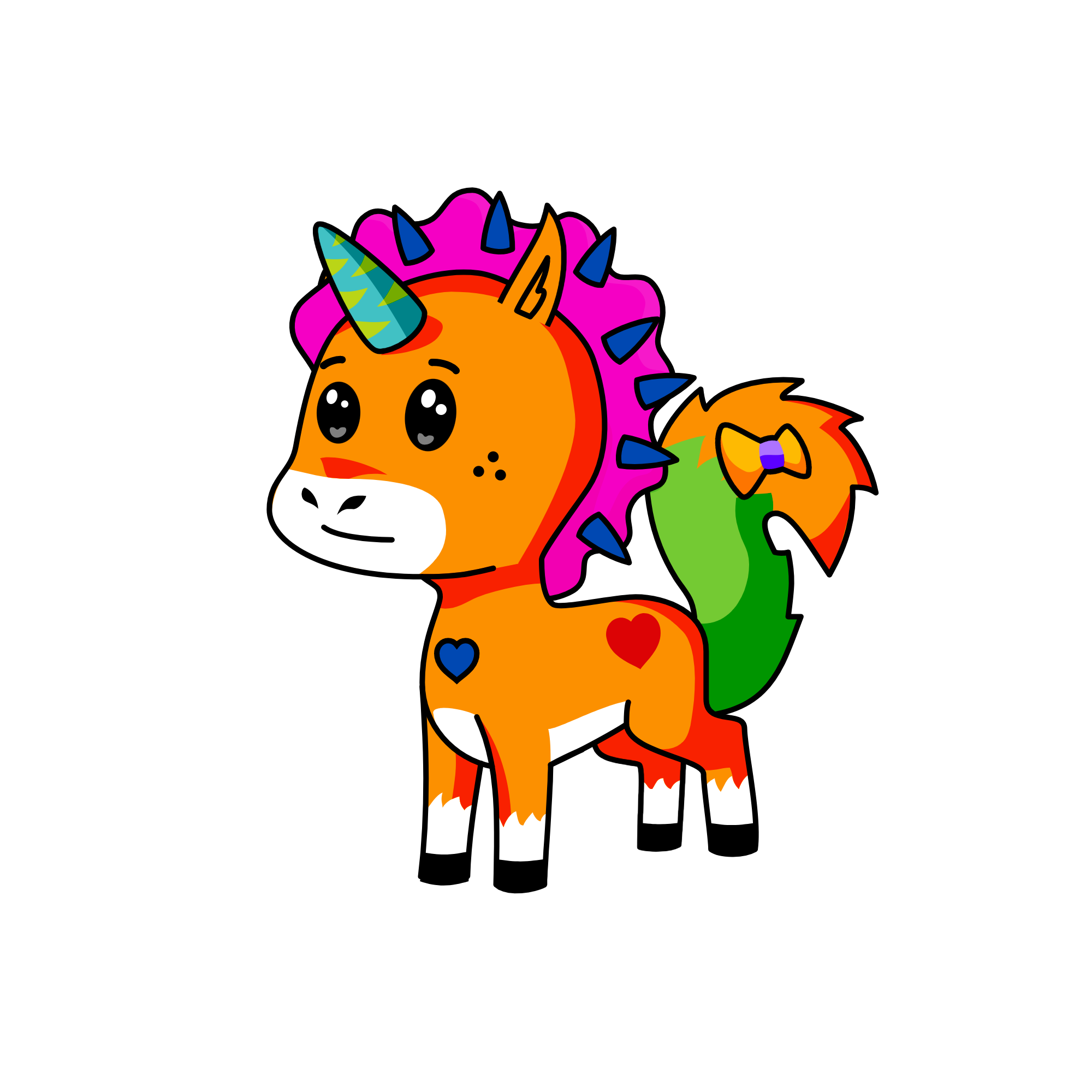 Hmmmmmmmmmmm?, the unicorn