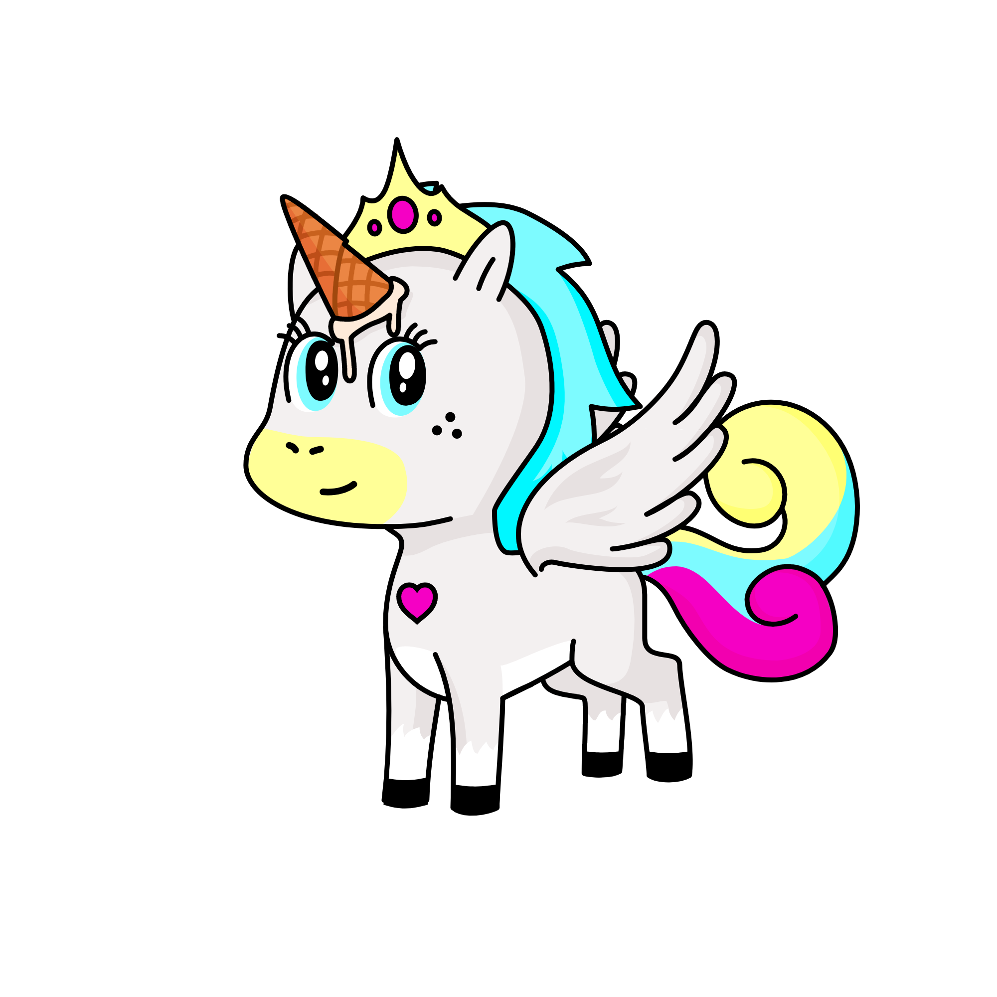 IcecreamCone, the unicorn