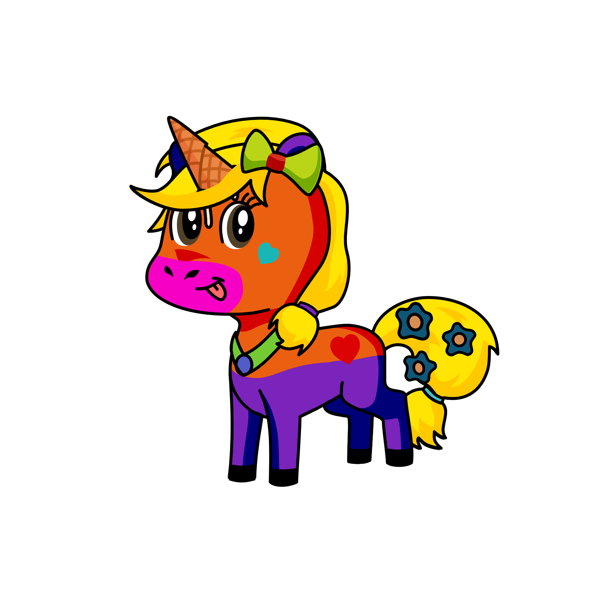 hthefdh, the unicorn
