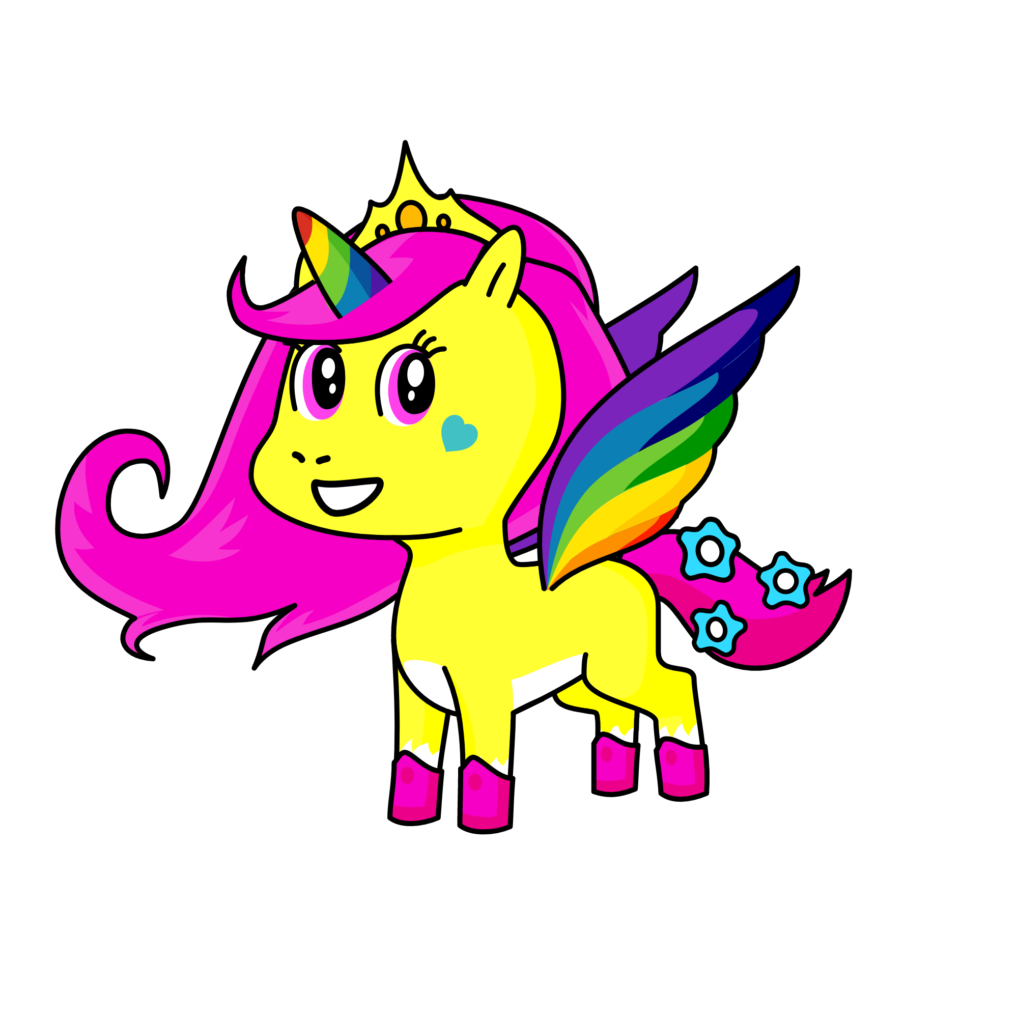 Flutter Shy, the unicorn