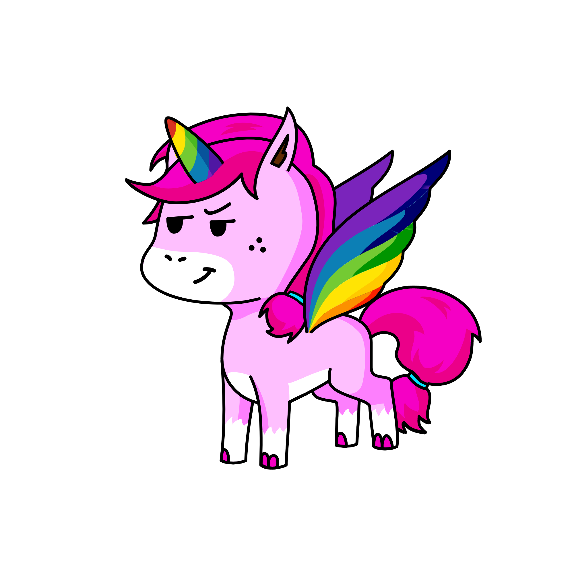 mean Jinjerii, the unicorn