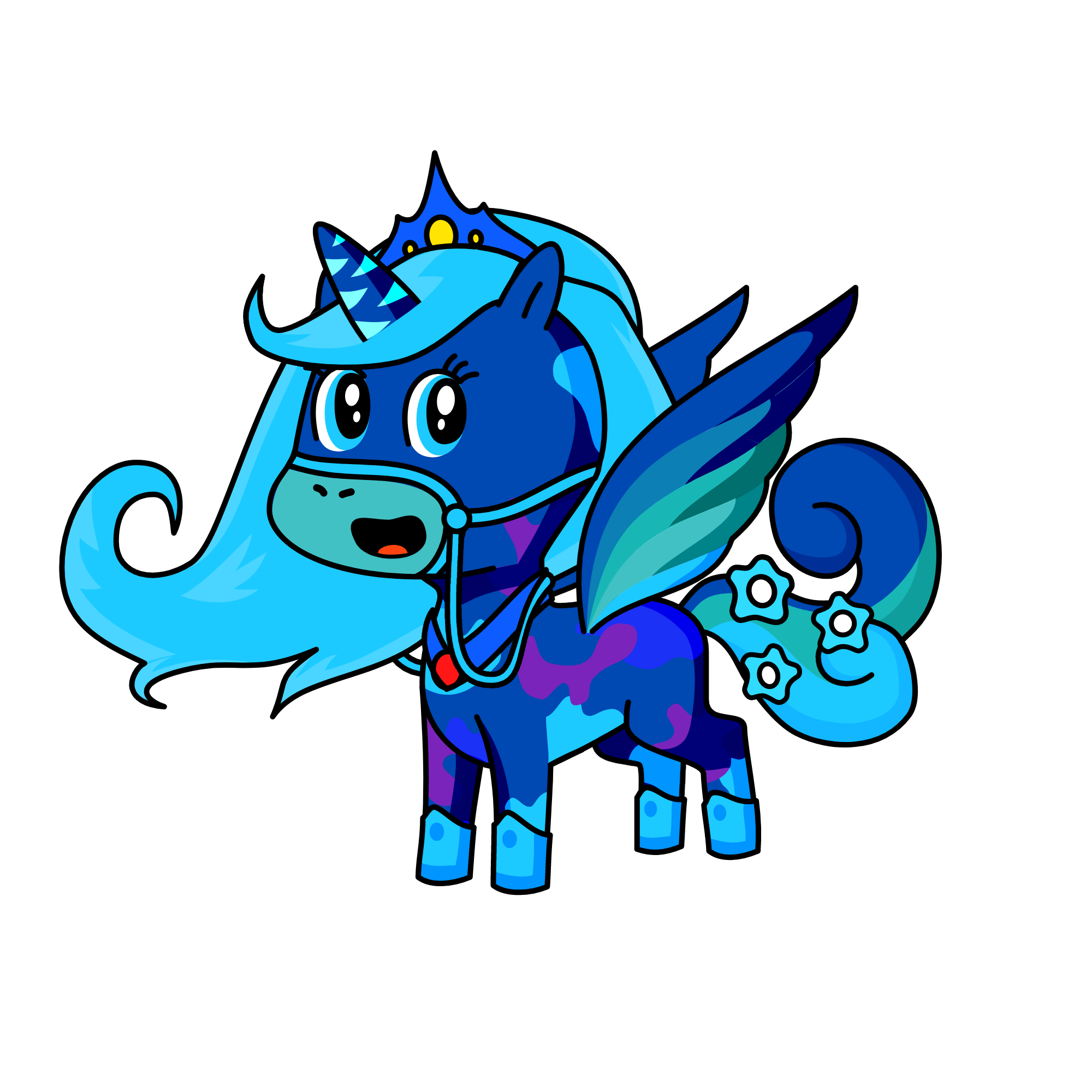 Sparkle Snow, the unicorn
