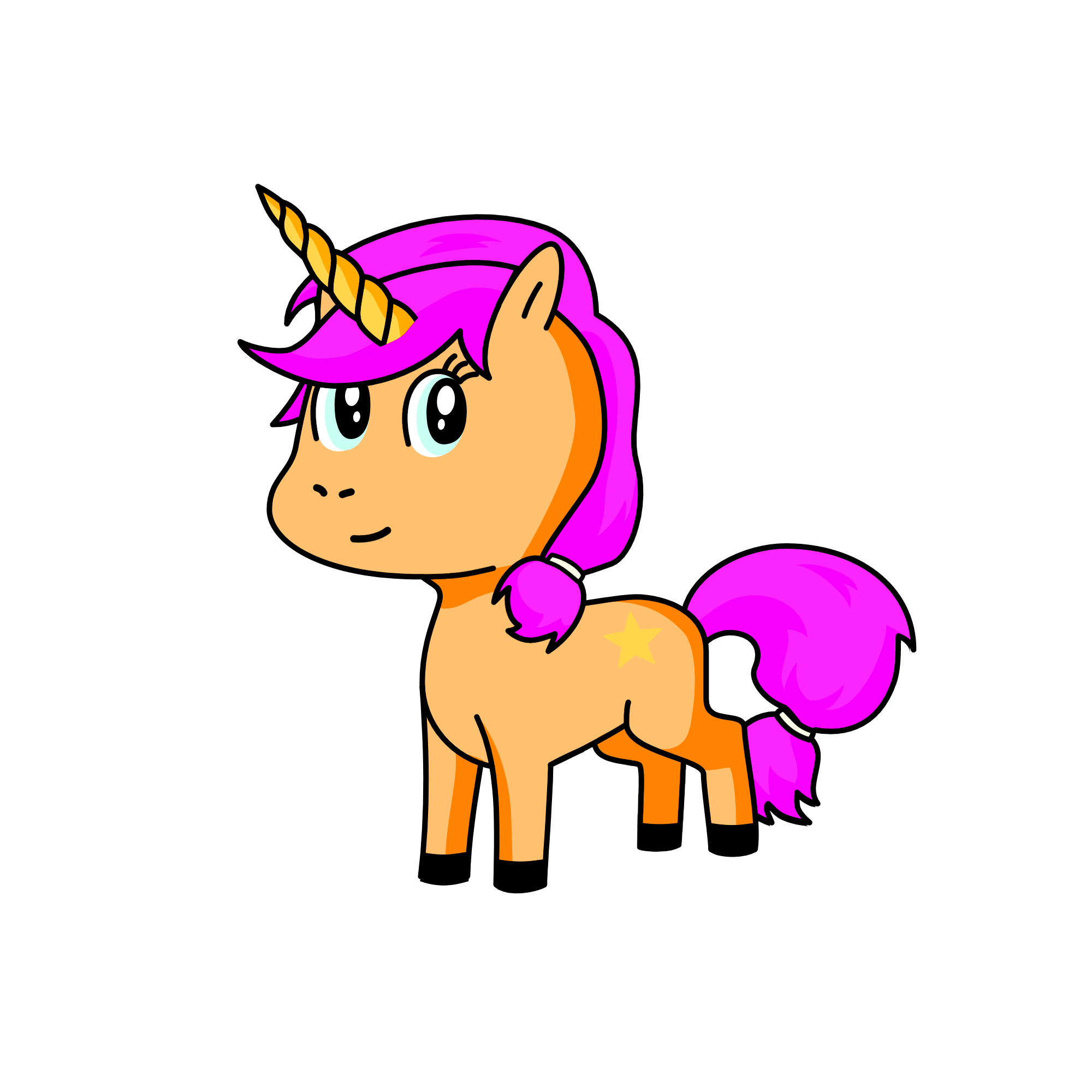 Sani, the unicorn