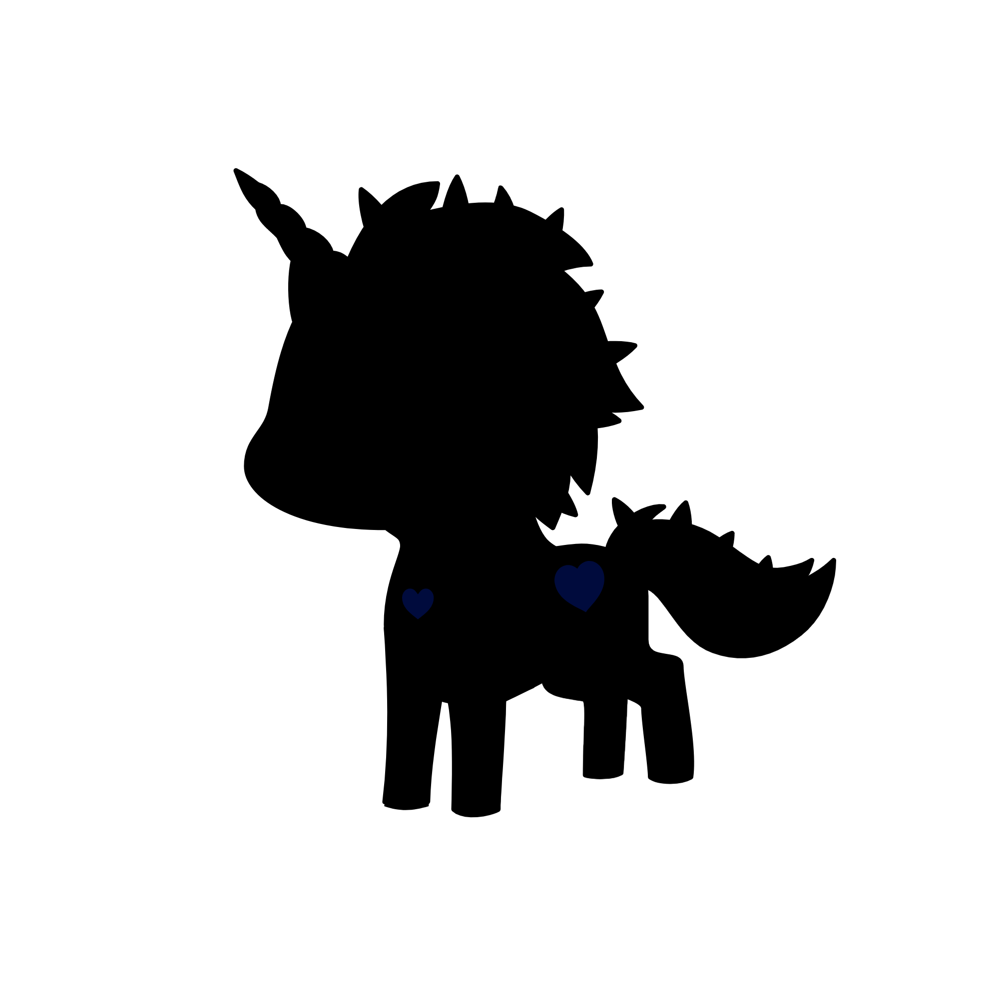 dark, the unicorn