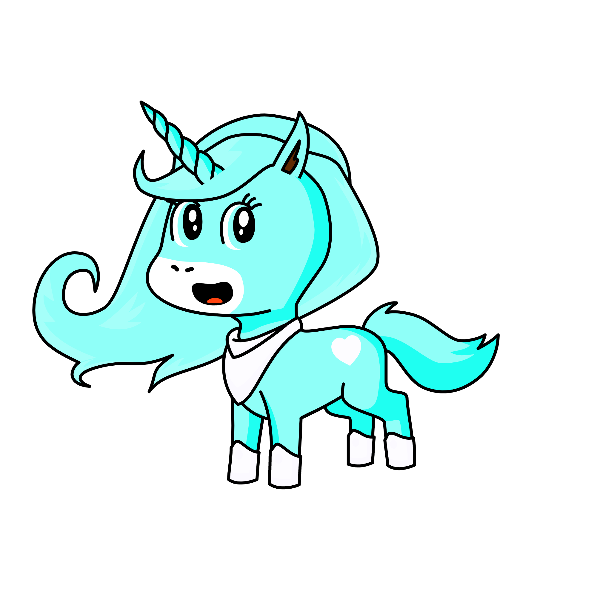 snowcone, the unicorn