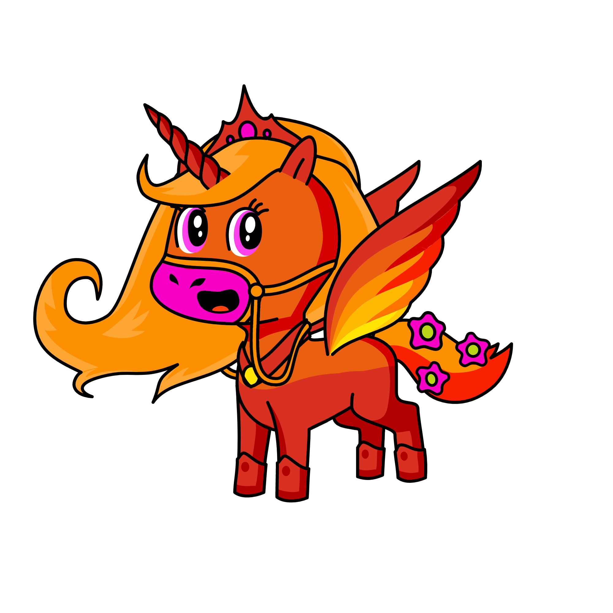Sunset Shimmer, the unicorn