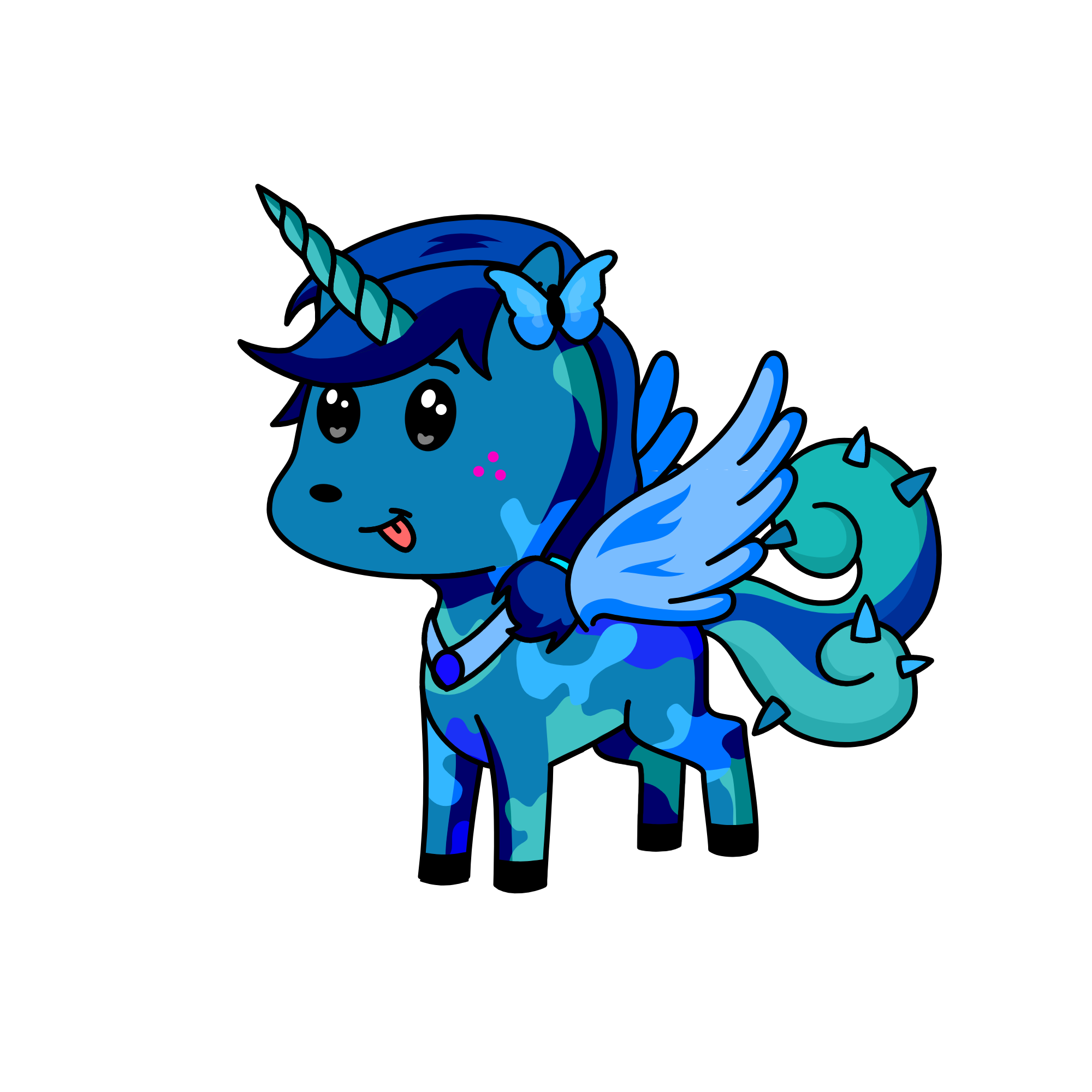 Lost Icicle, the unicorn