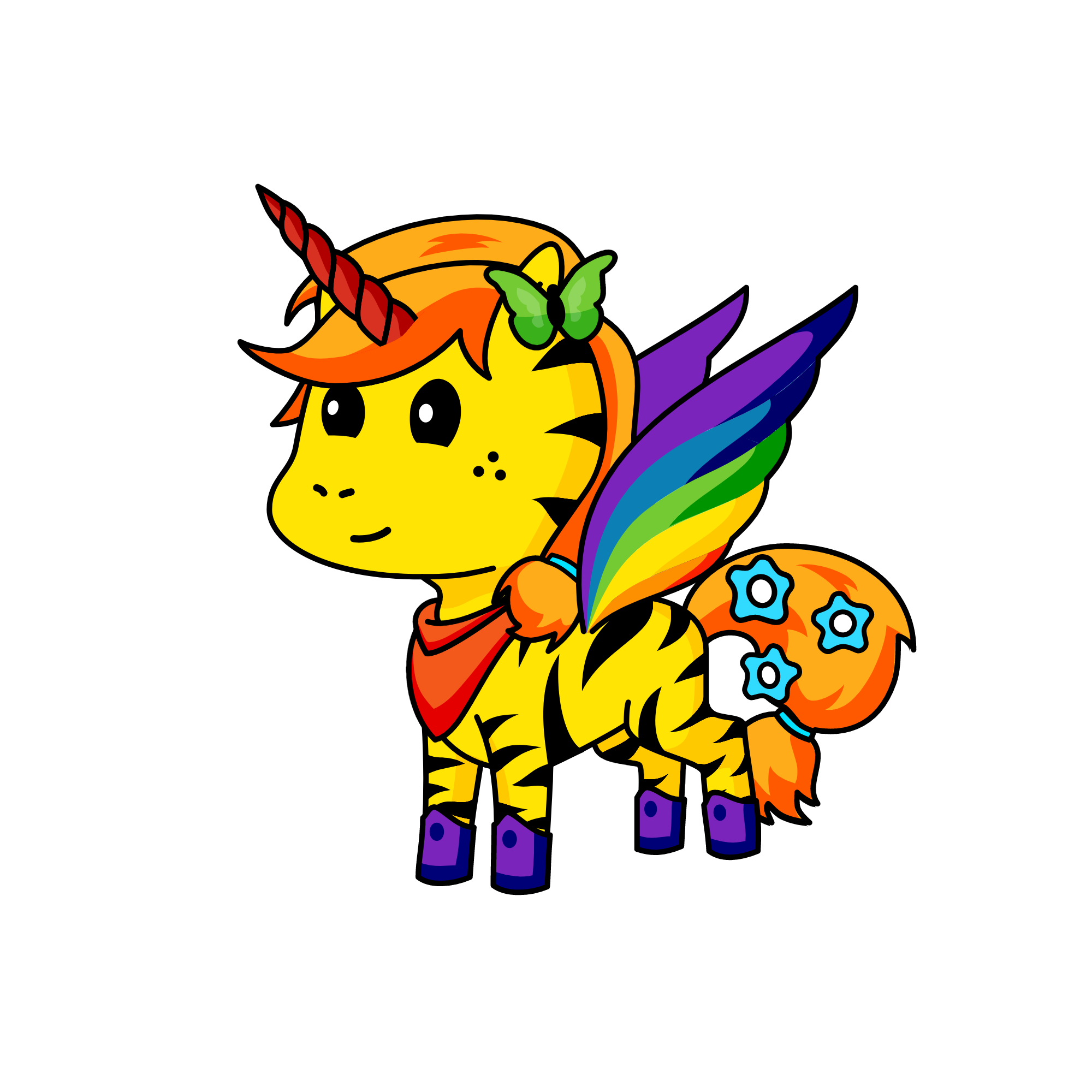 Star Tiger, the unicorn