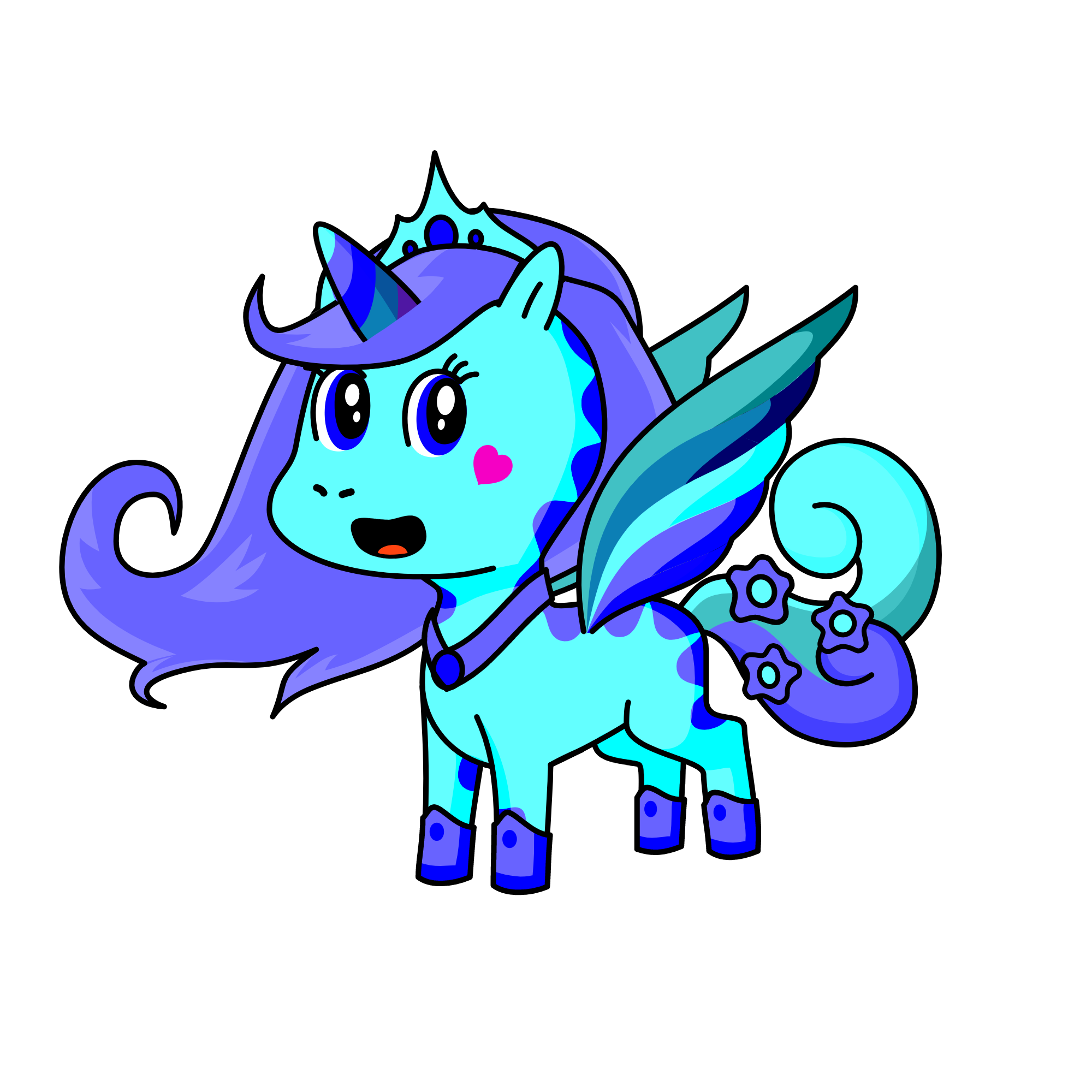 Elsa, the unicorn