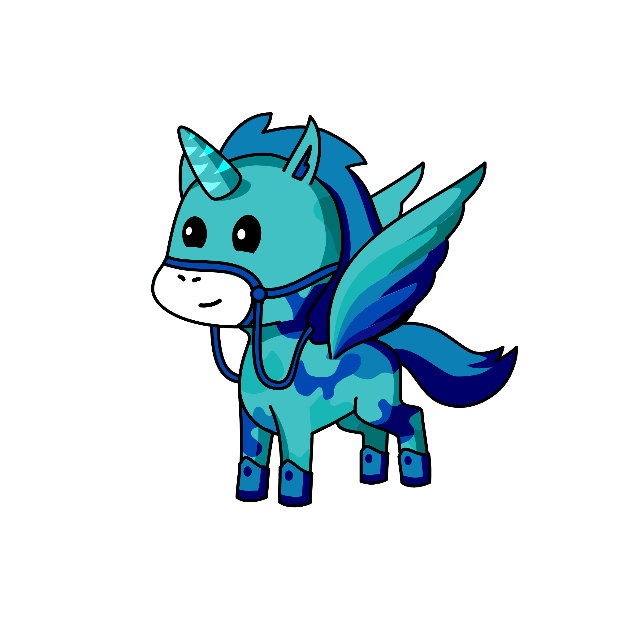 Aqua, the unicorn