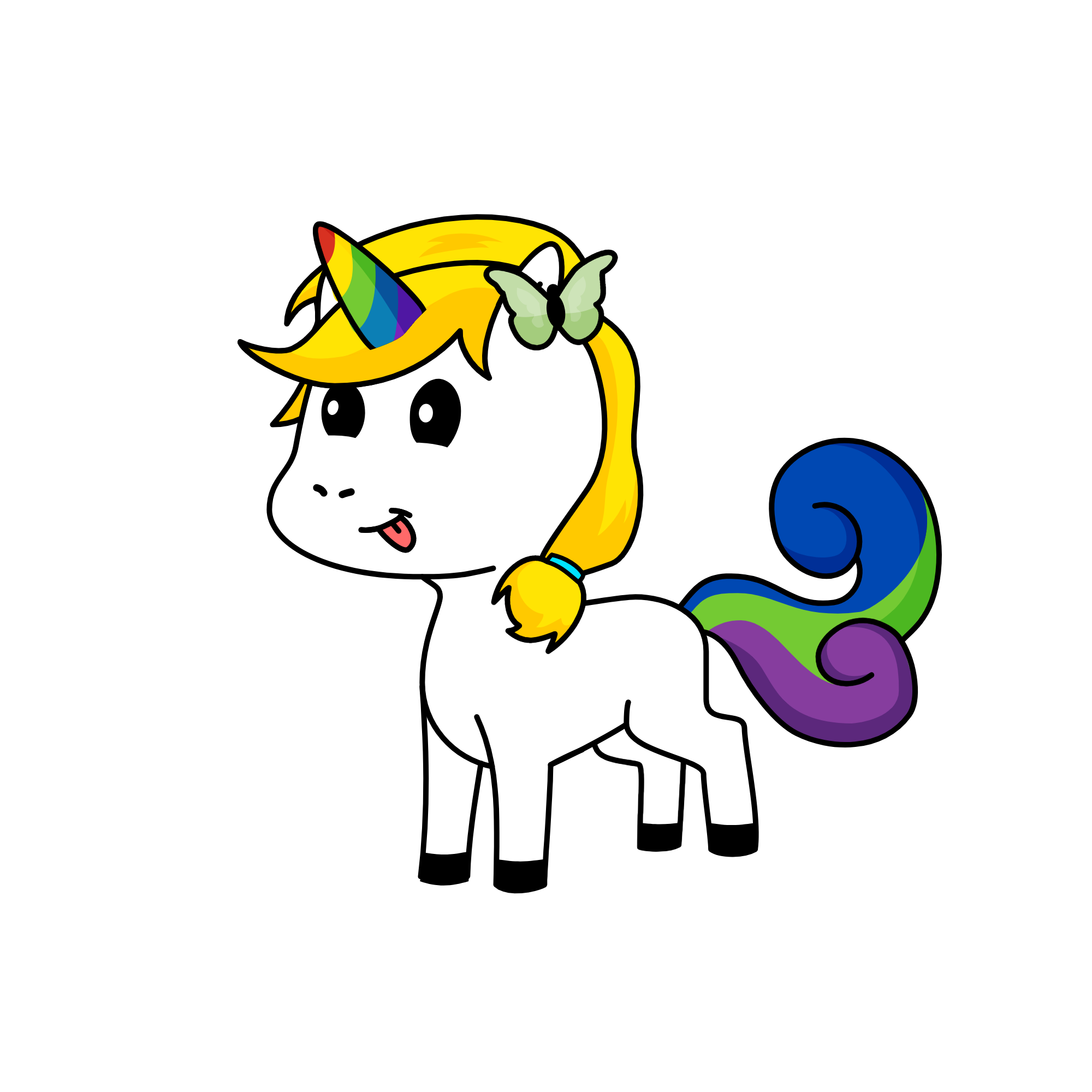 Sunny, the unicorn