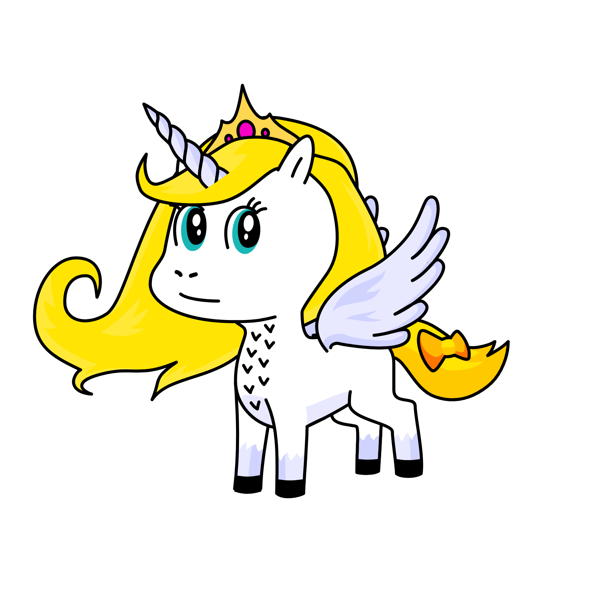 Princess Celestia, the unicorn
