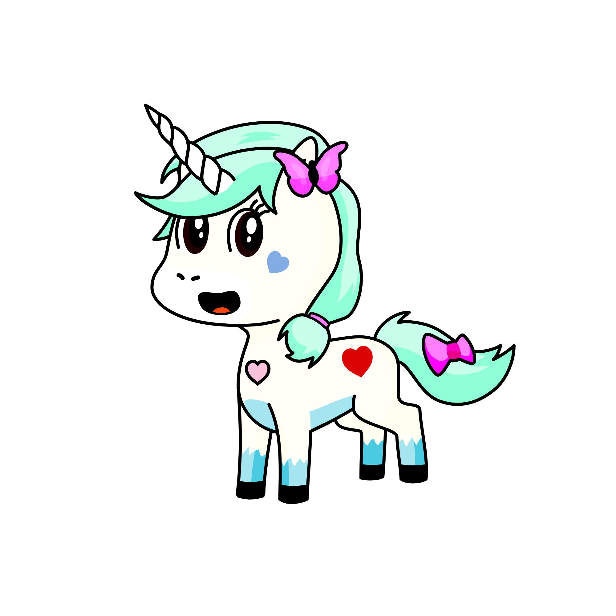 moonacorn, the unicorn