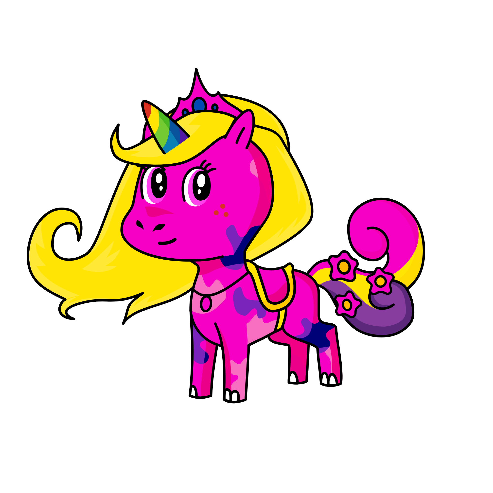 Angela, the unicorn