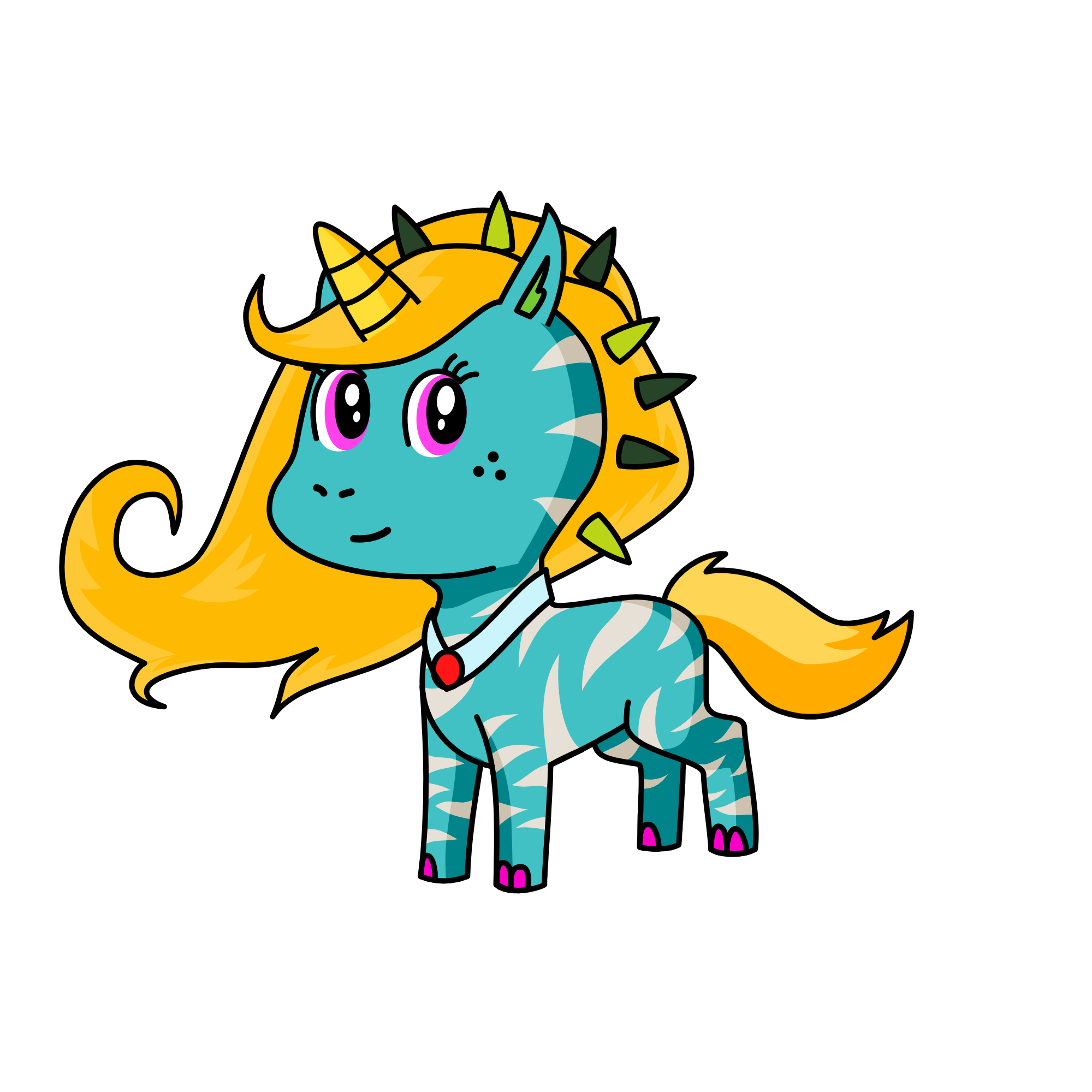 Blah blah blah , the unicorn