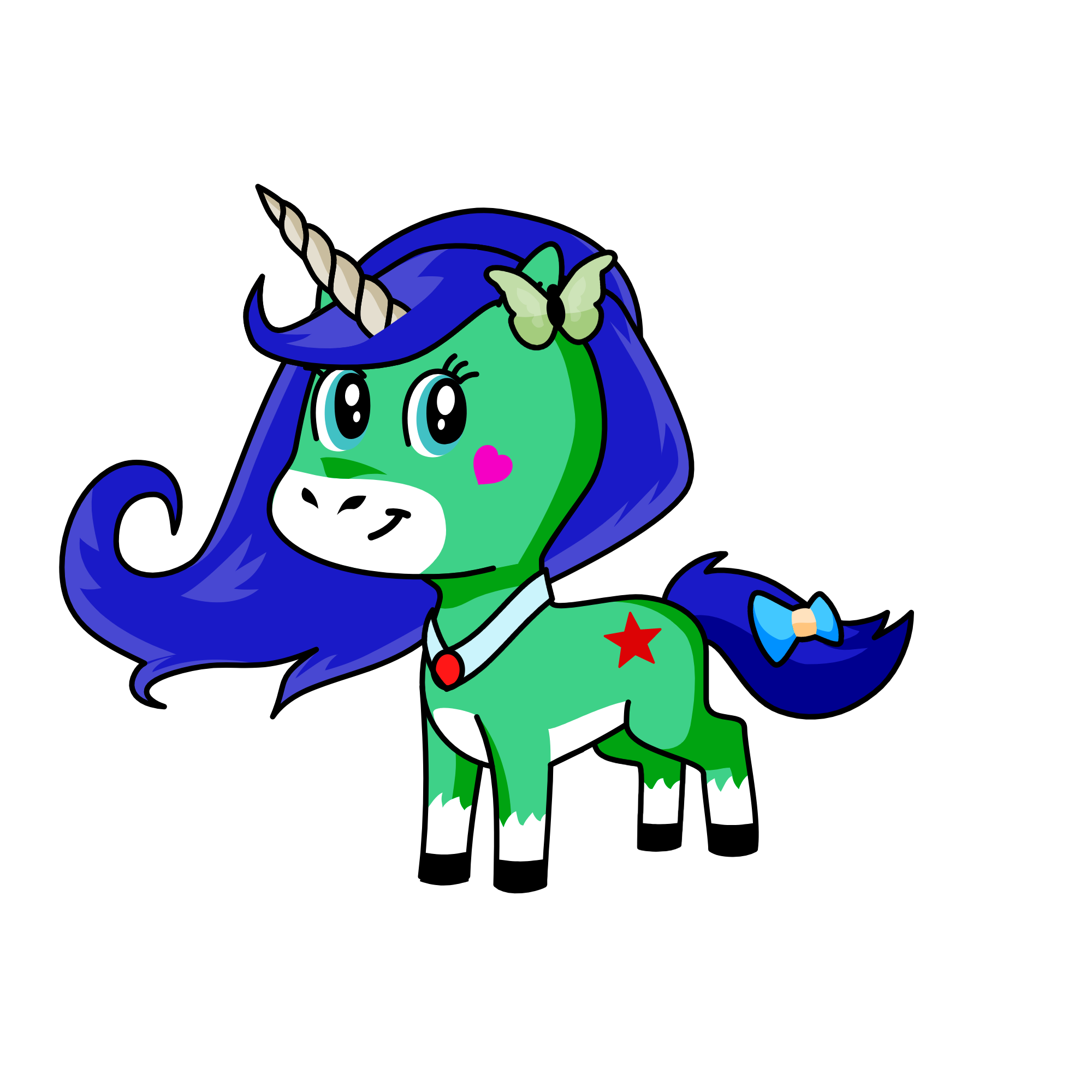 luna, the unicorn