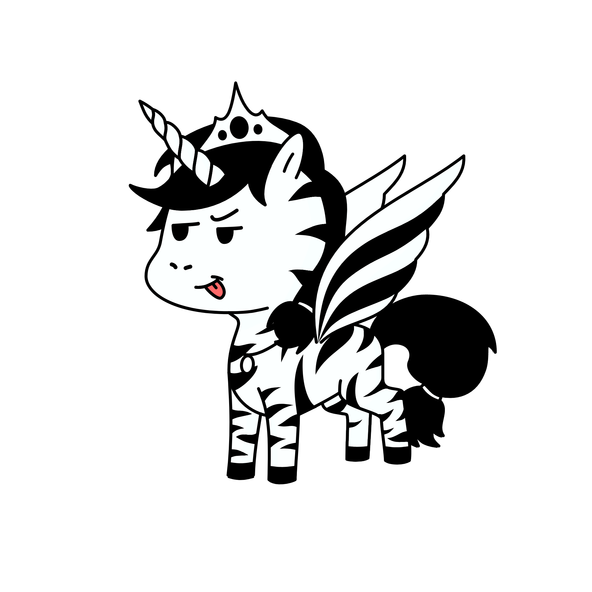 The Zebracorn, the unicorn