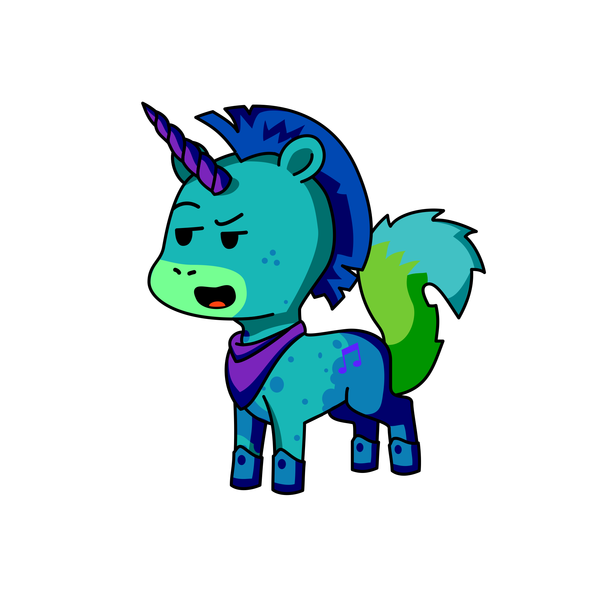 Ghost, the unicorn