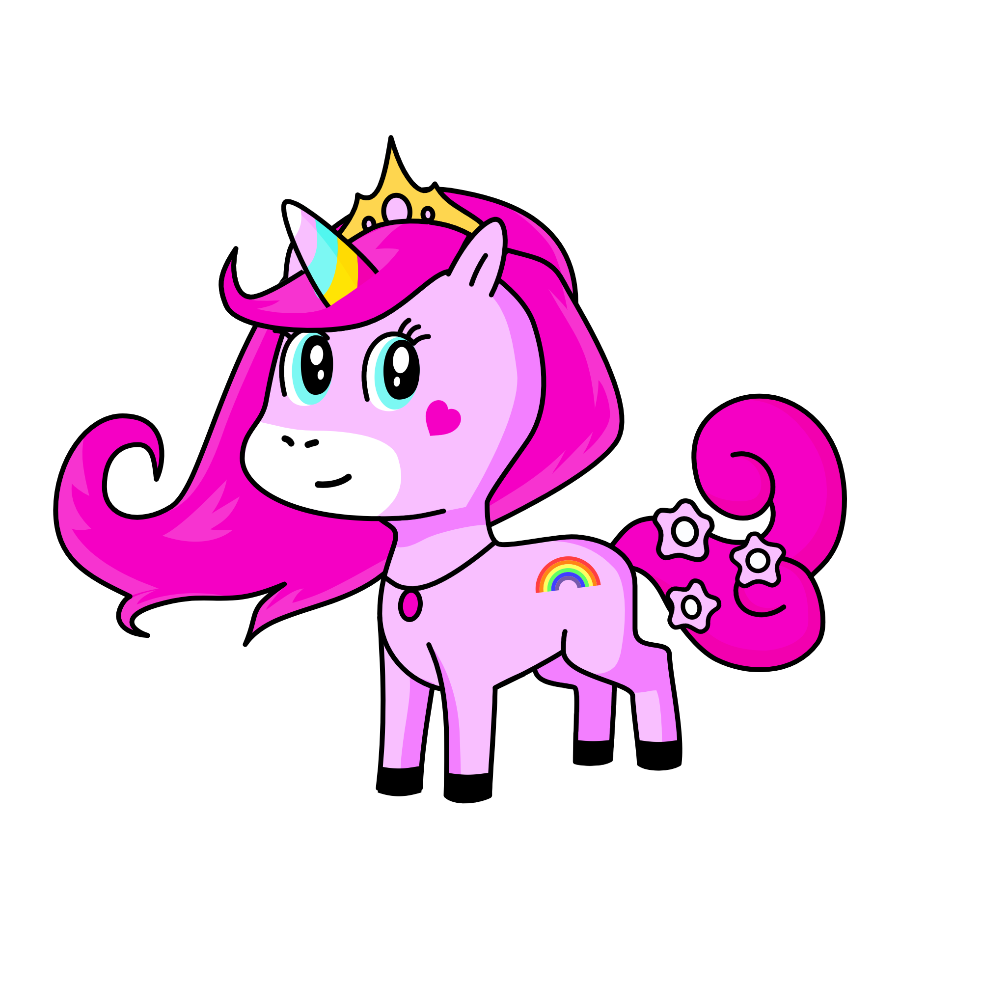 Sparkle, the unicorn