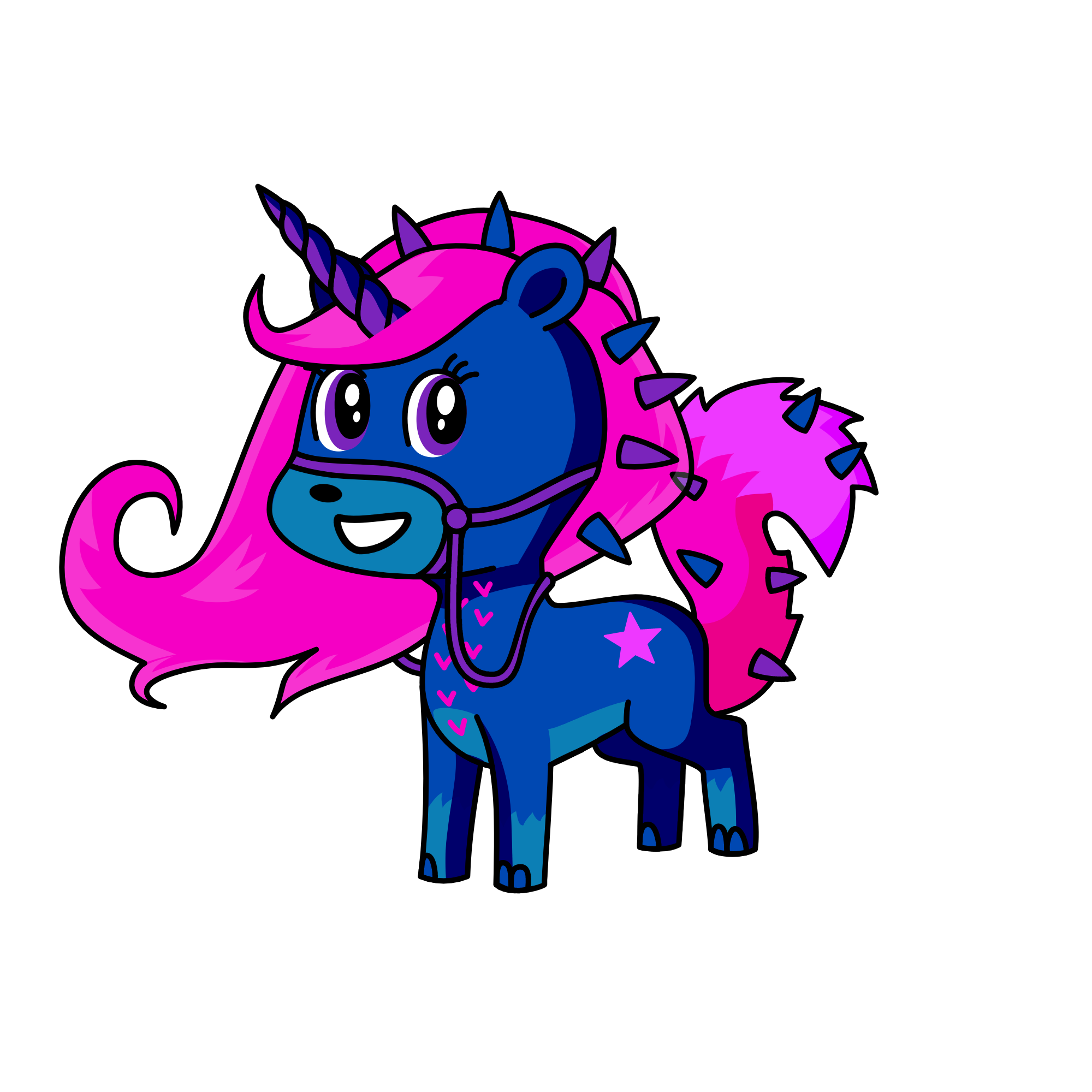 The every general unicorn that every kid plays with, the unicorn