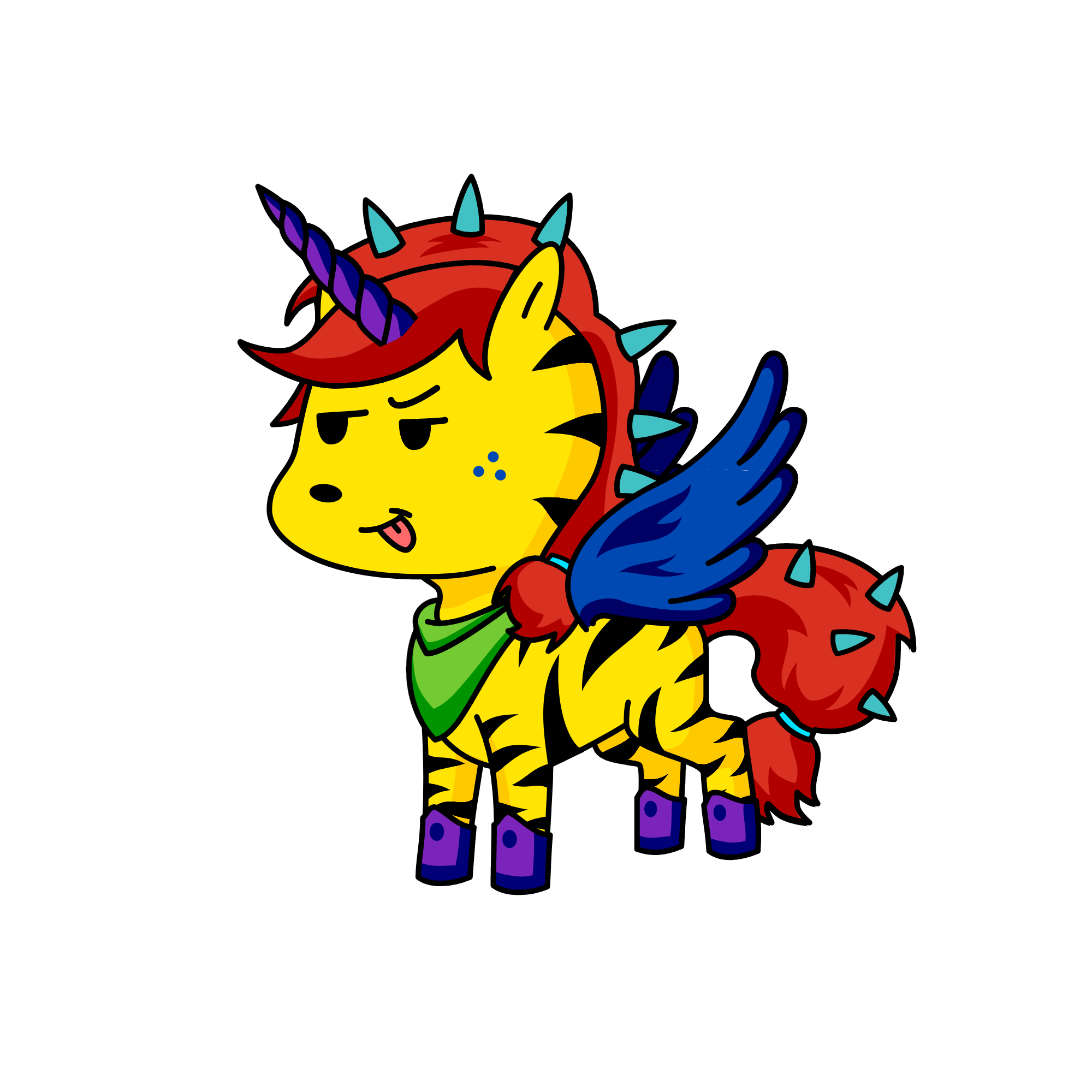 Nightdancer, the unicorn