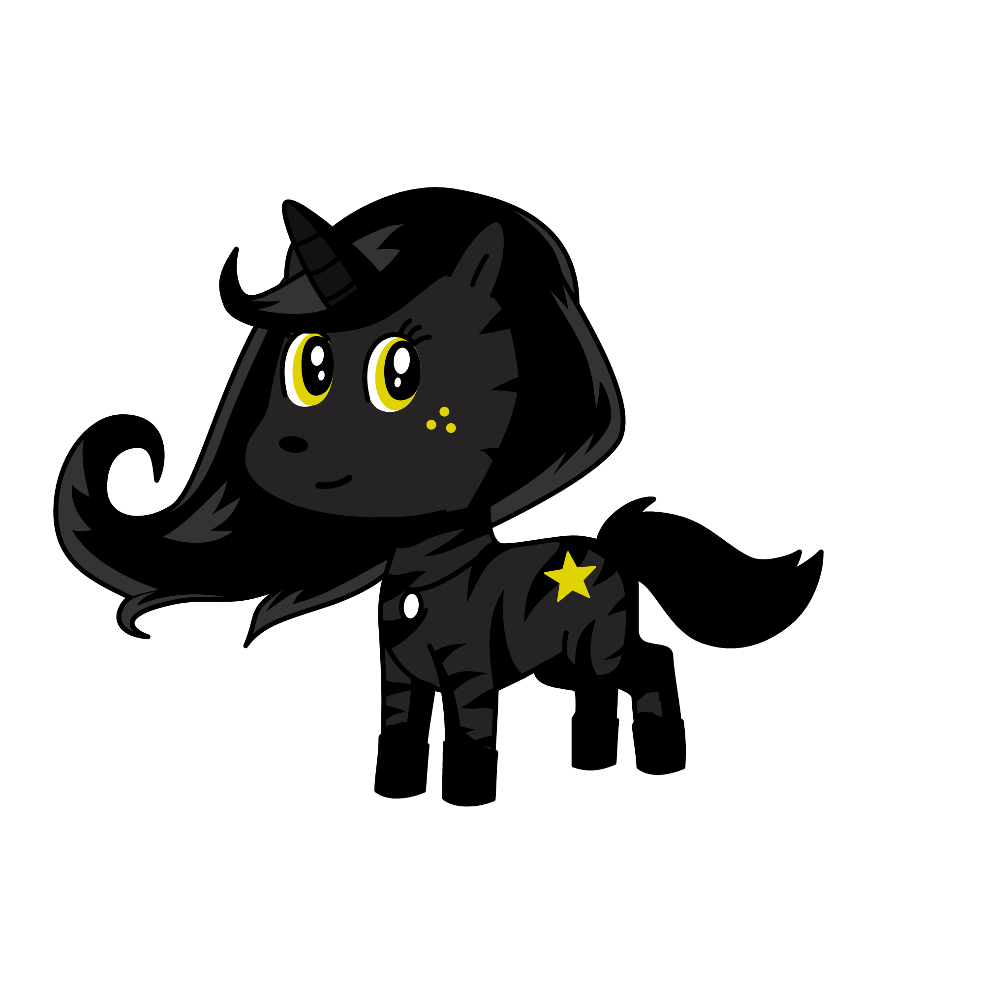Mid Nite, the unicorn