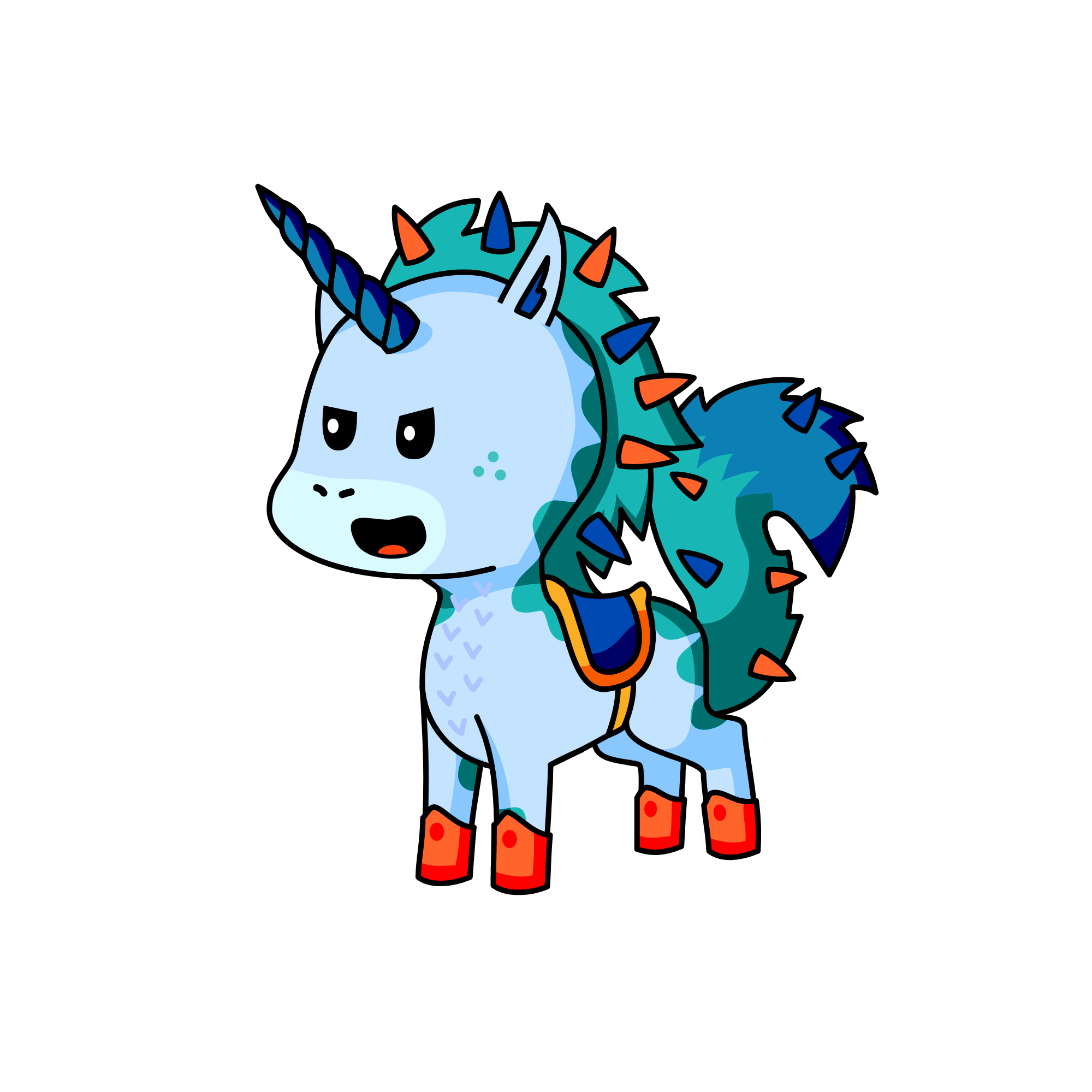 Ignis Ventus, the unicorn