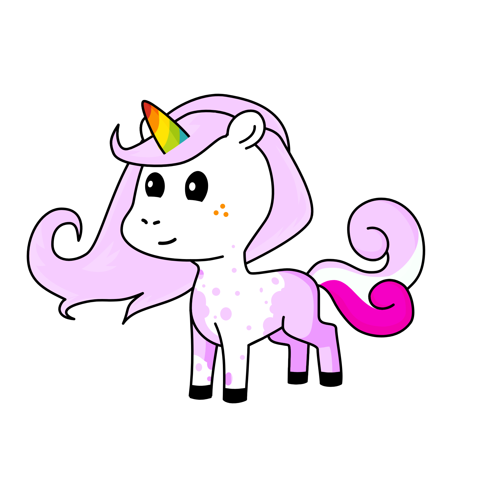 rainbow, the unicorn
