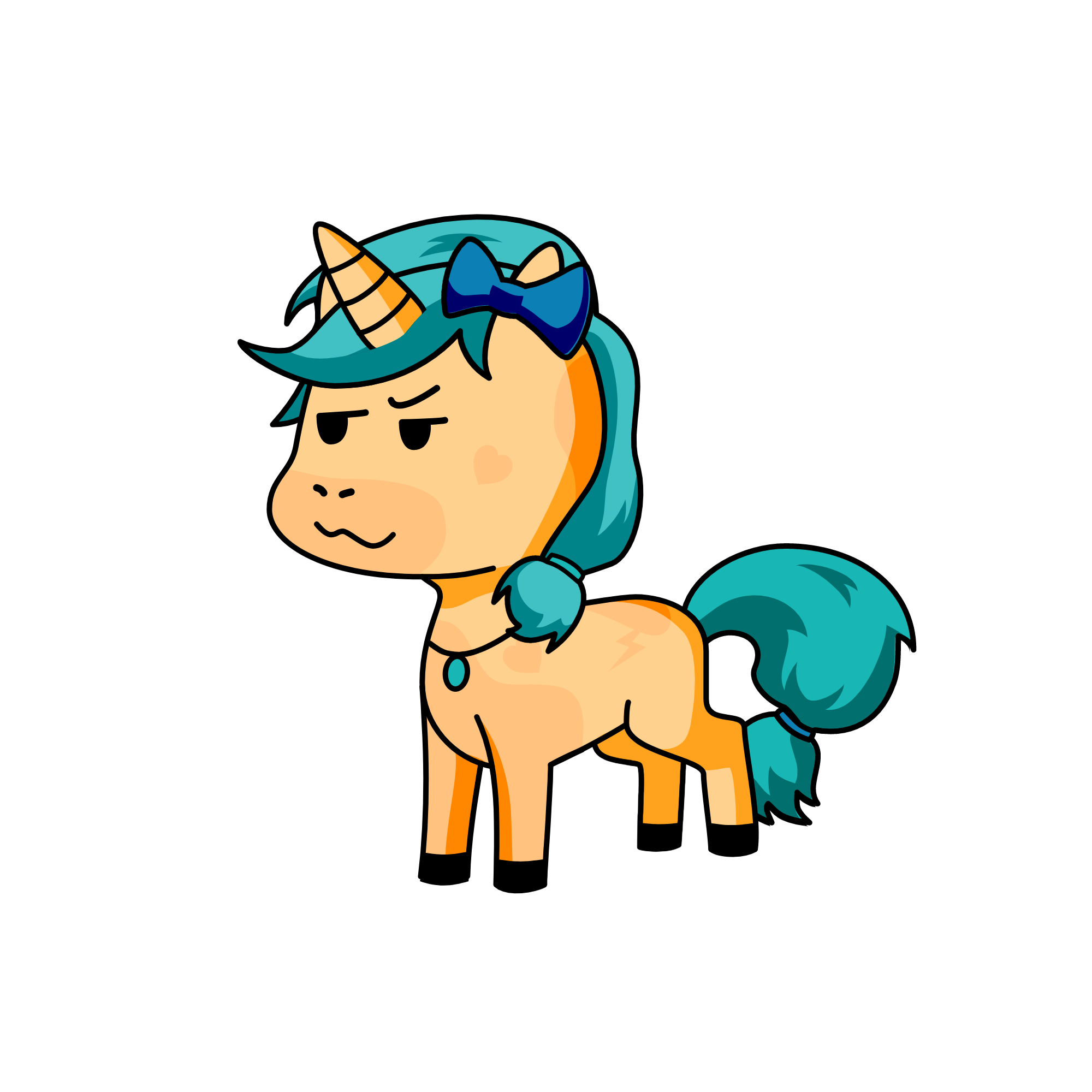 Maya, the unicorn