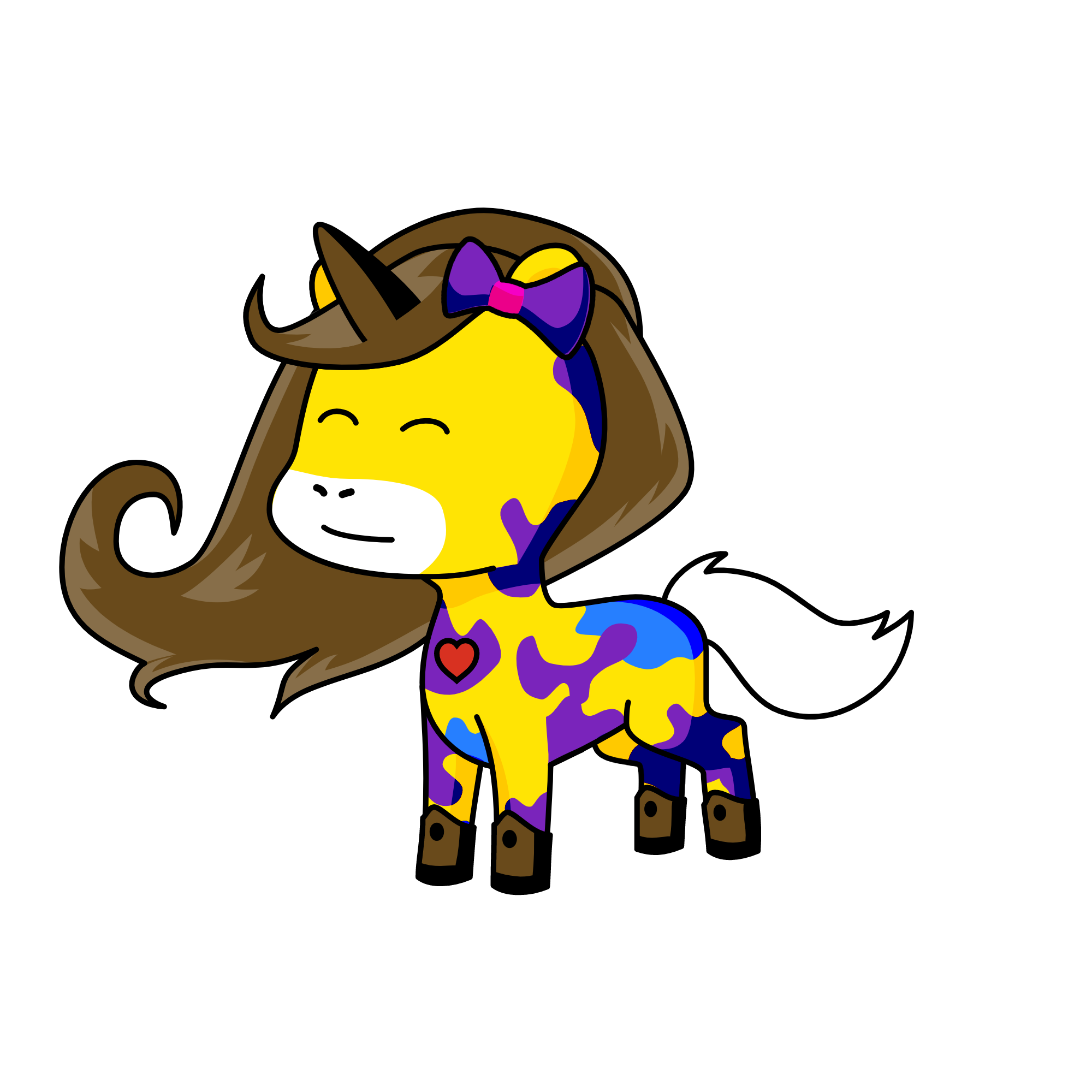 Frisk, the unicorn