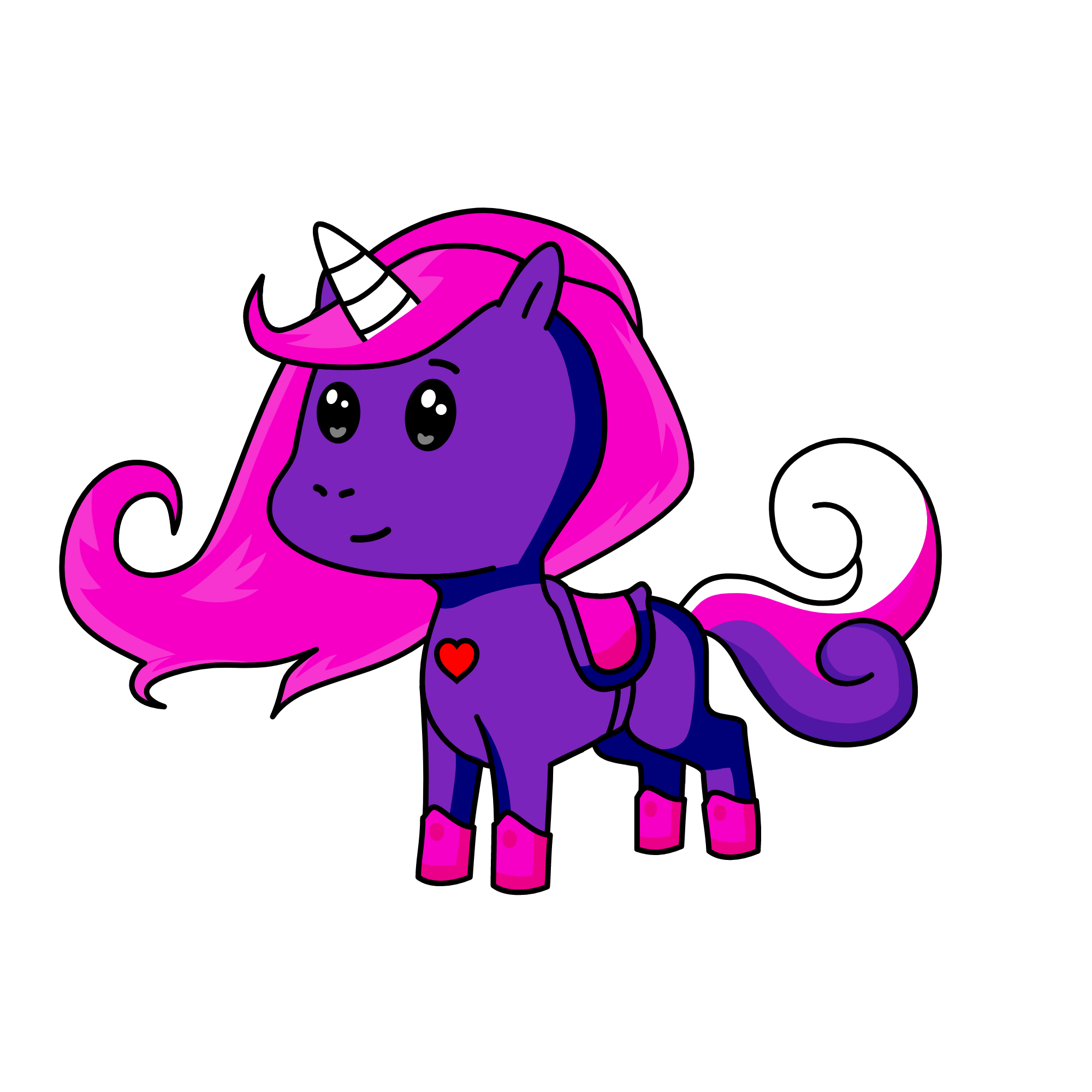 LOVE, the unicorn