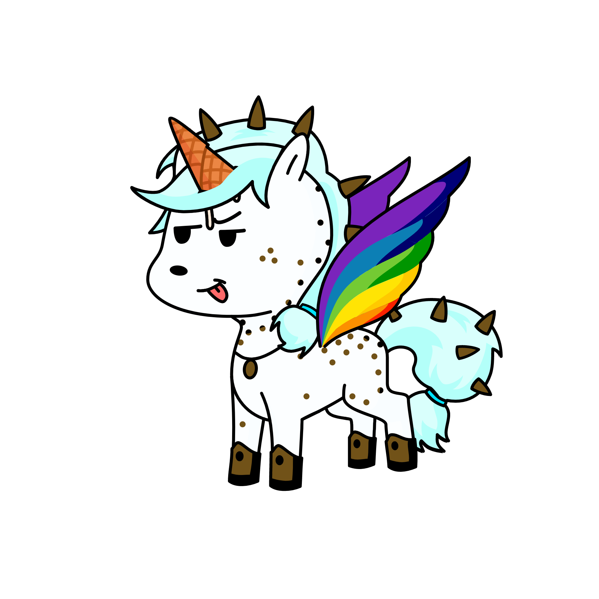 Vanilla Chocolate-chip, the unicorn