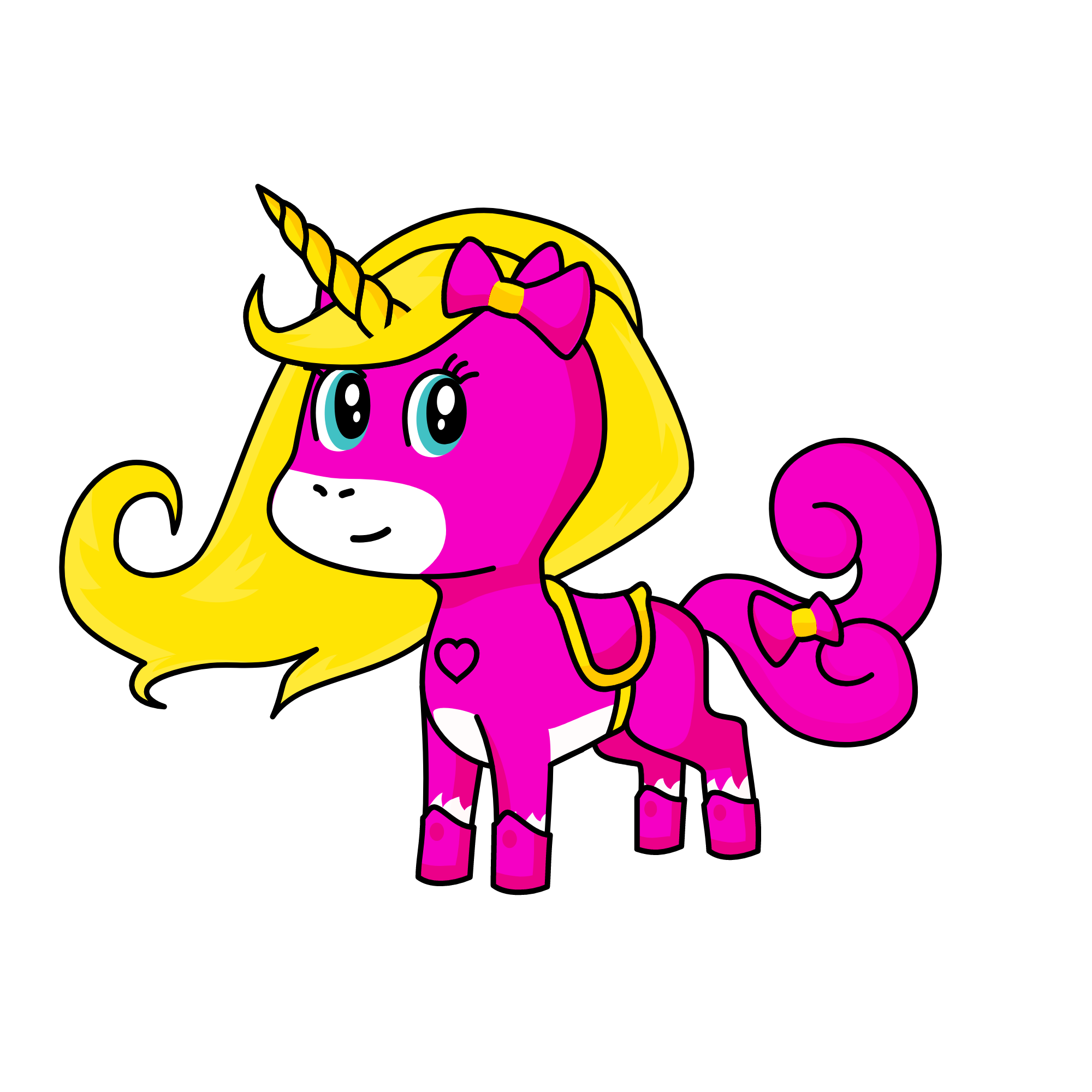 Maya, the unicorn