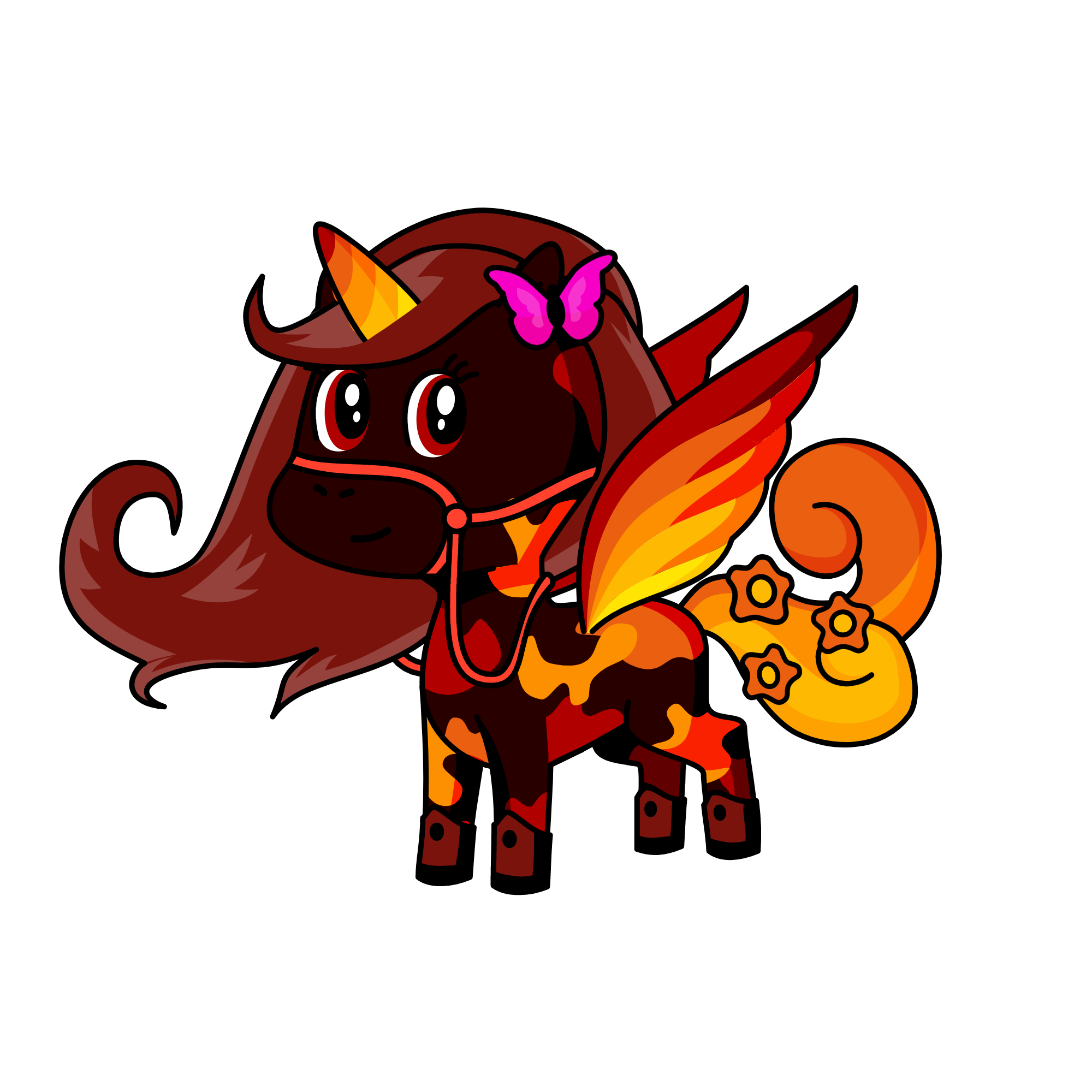 Lava Unicorn , the unicorn