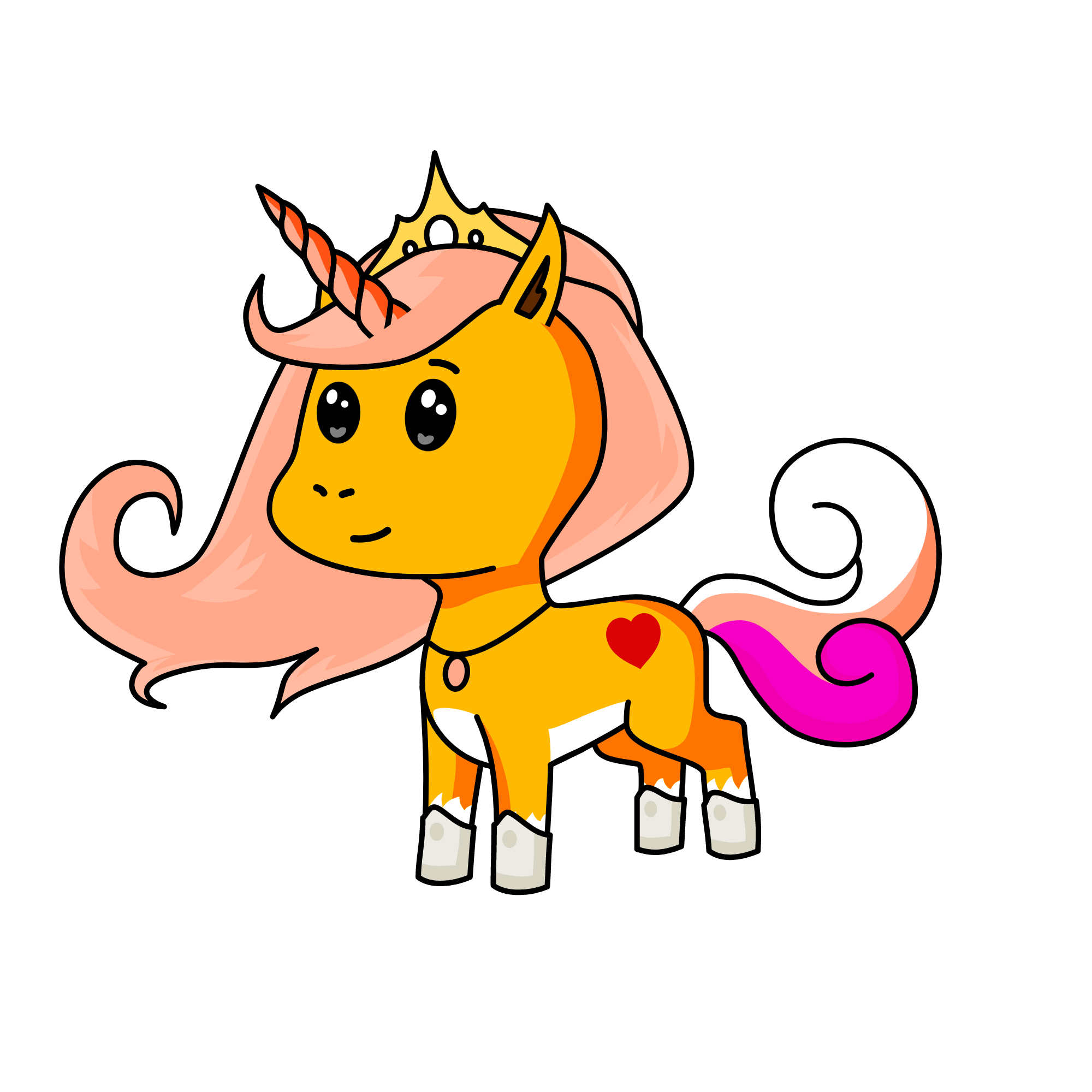 princess UNI, the unicorn