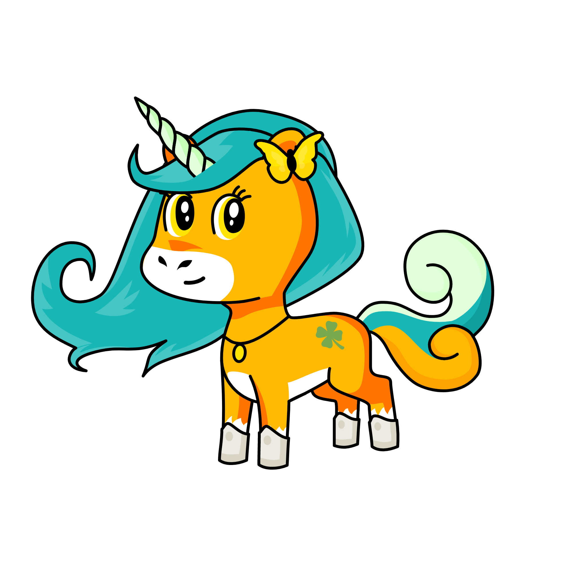 princess lucky, the unicorn