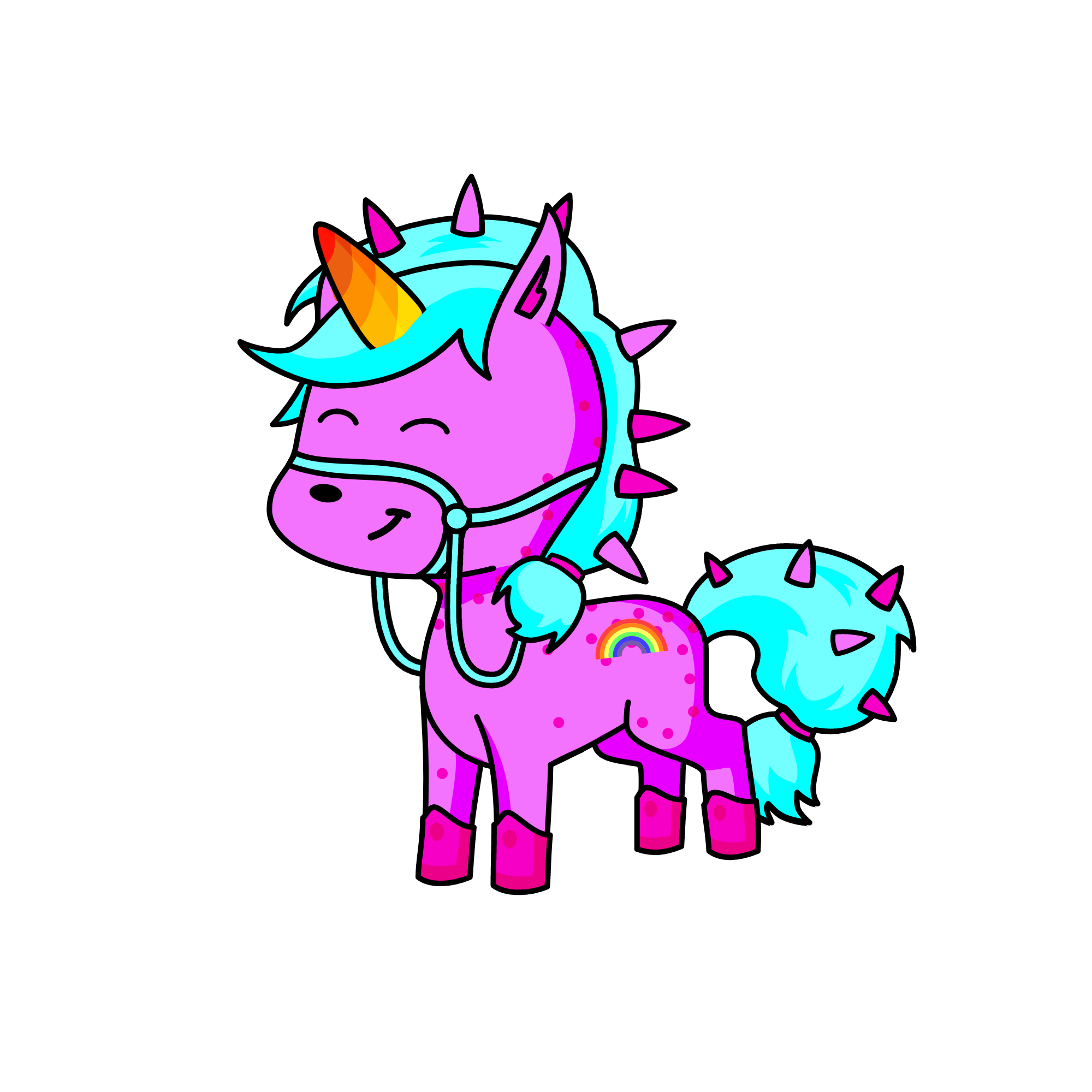 Pretty Uni Genius Ice Cream, the unicorn