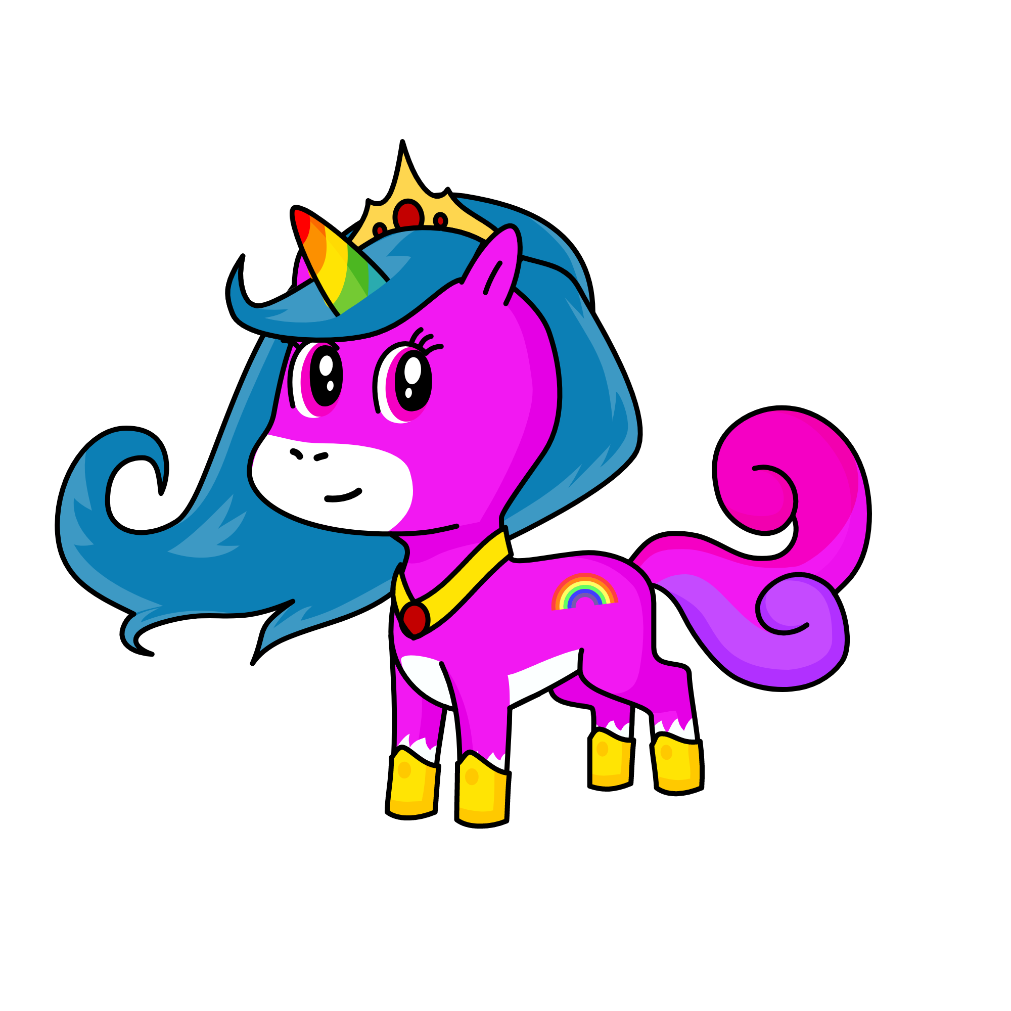 Princess Celestia, the unicorn