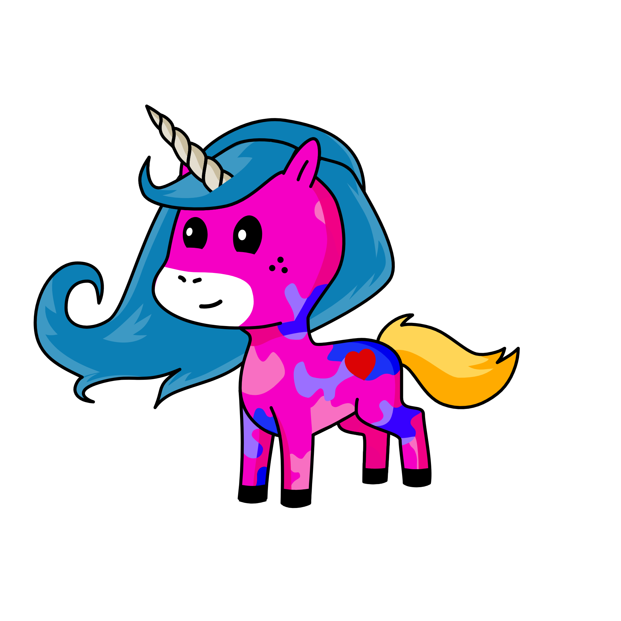 pomyuuu\, the unicorn