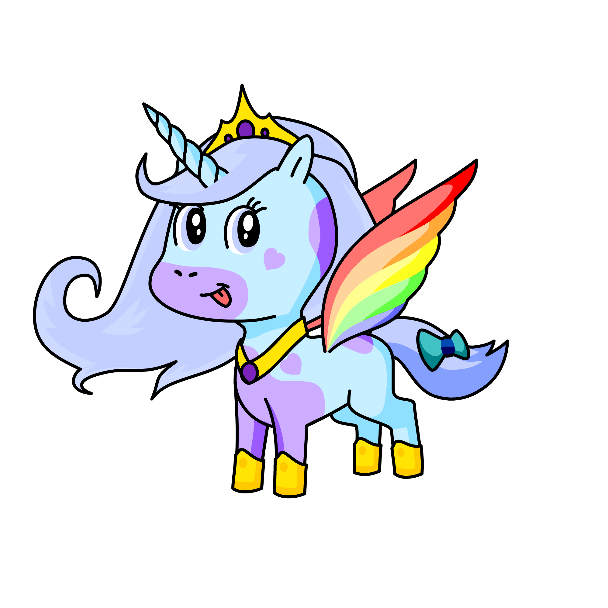 Awsome, the unicorn