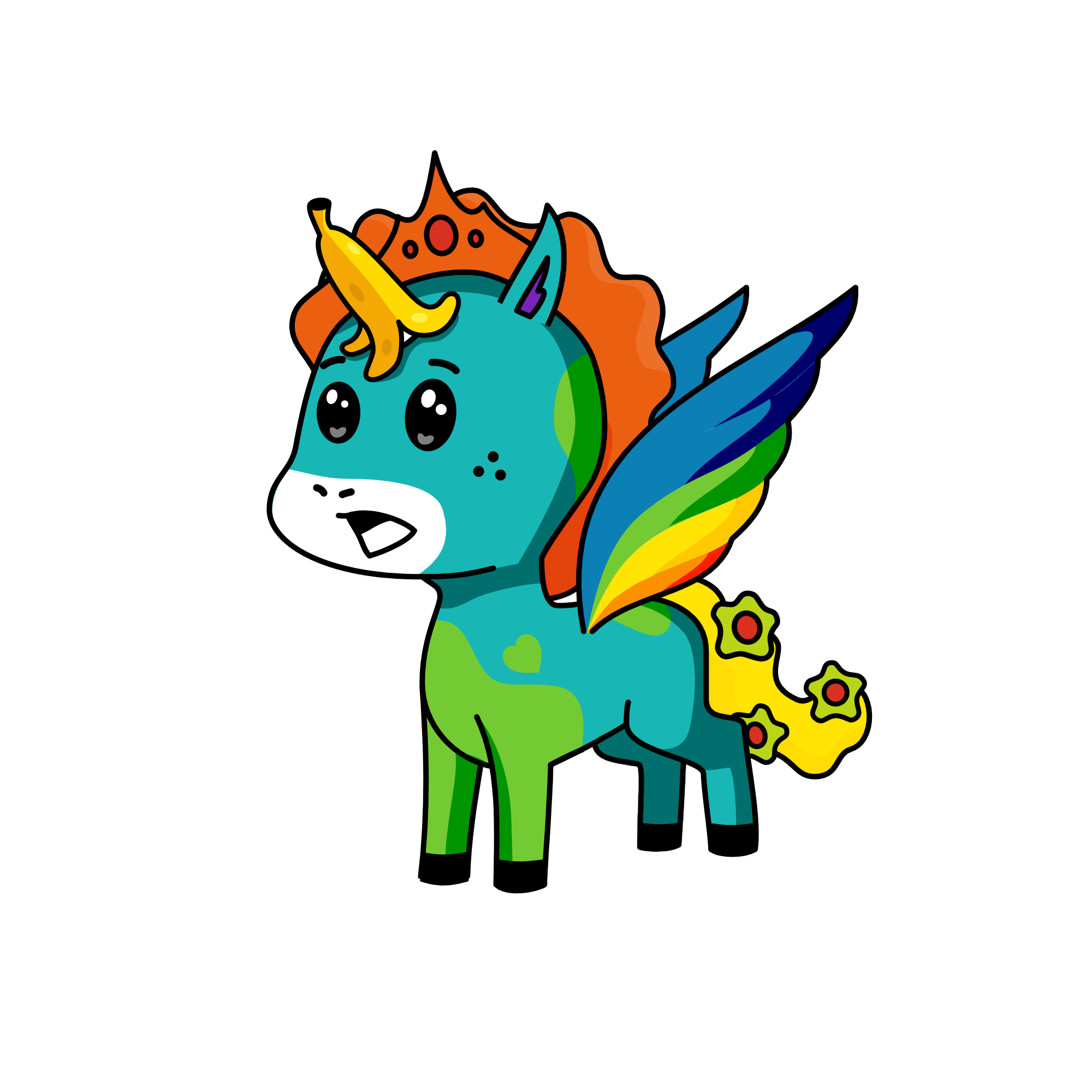 iron man, the unicorn