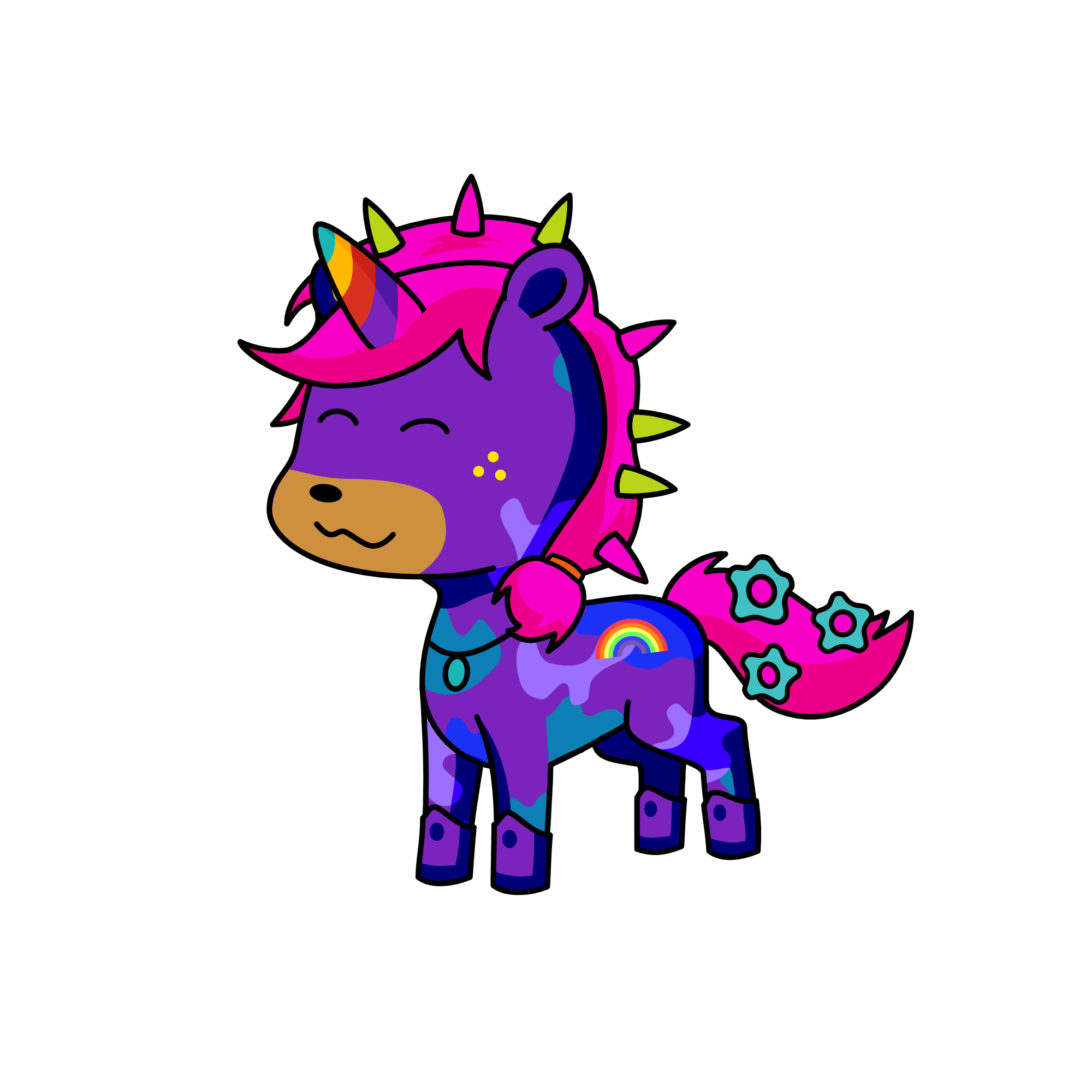 night unicorn , the unicorn