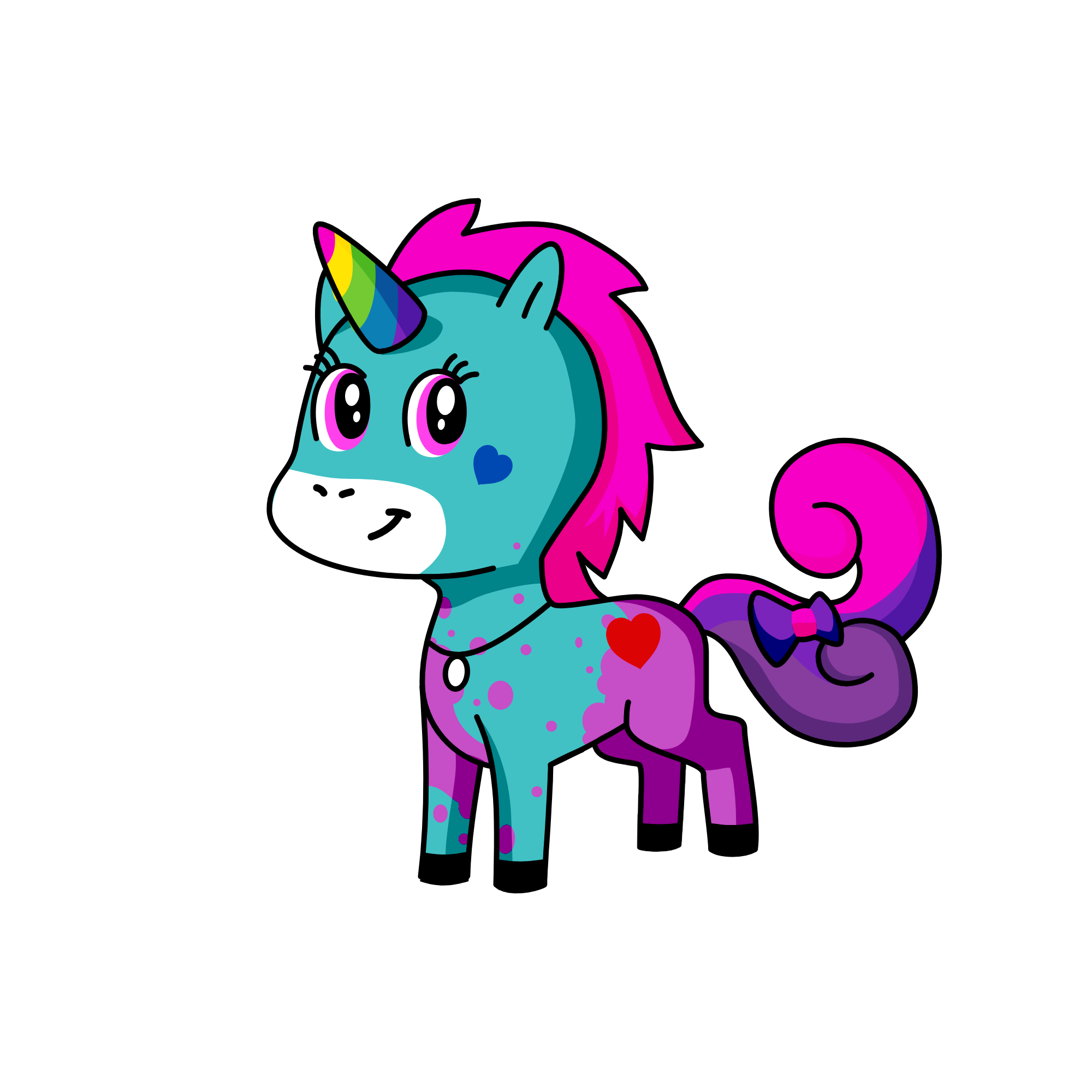 Horn rim , the unicorn