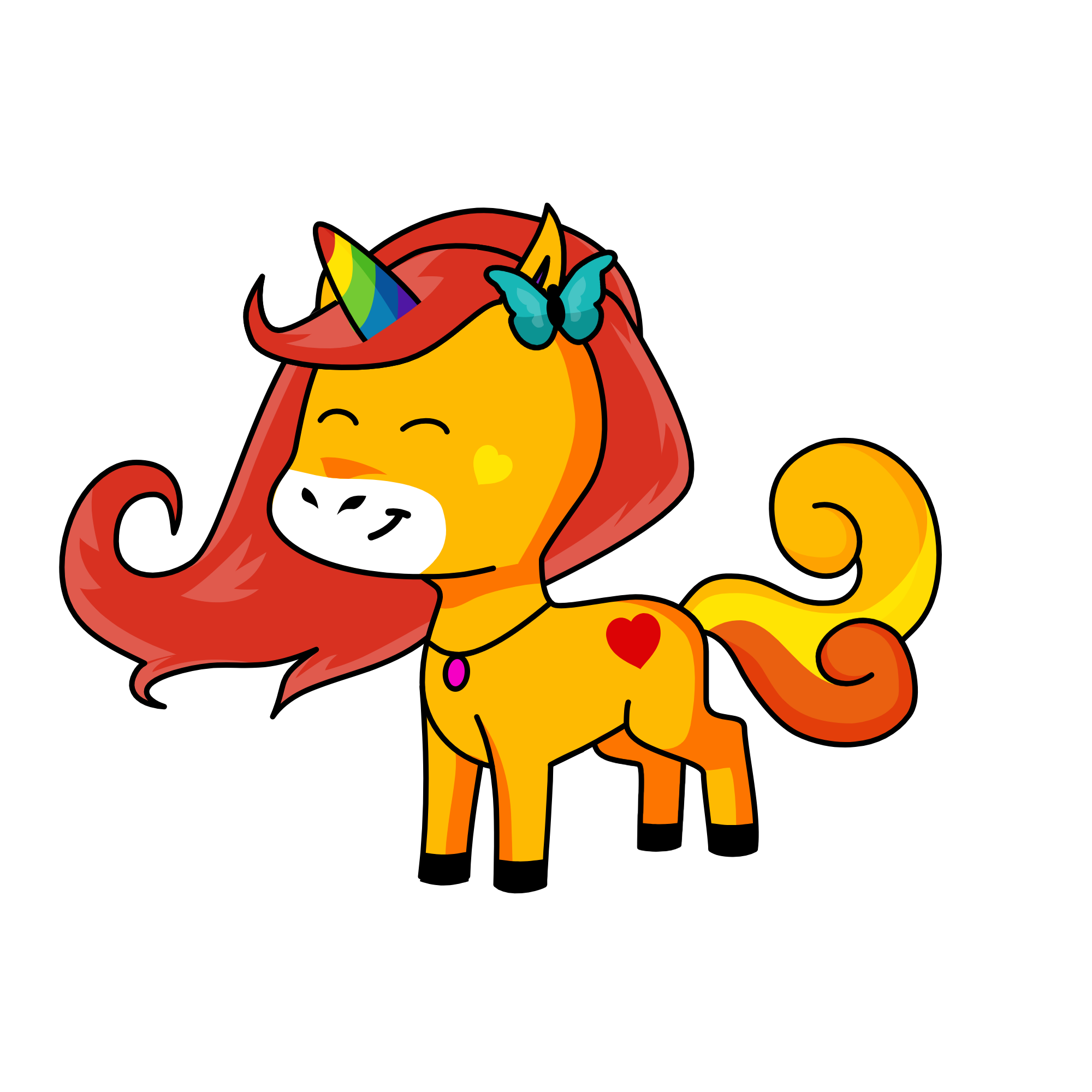 Freakles, the unicorn