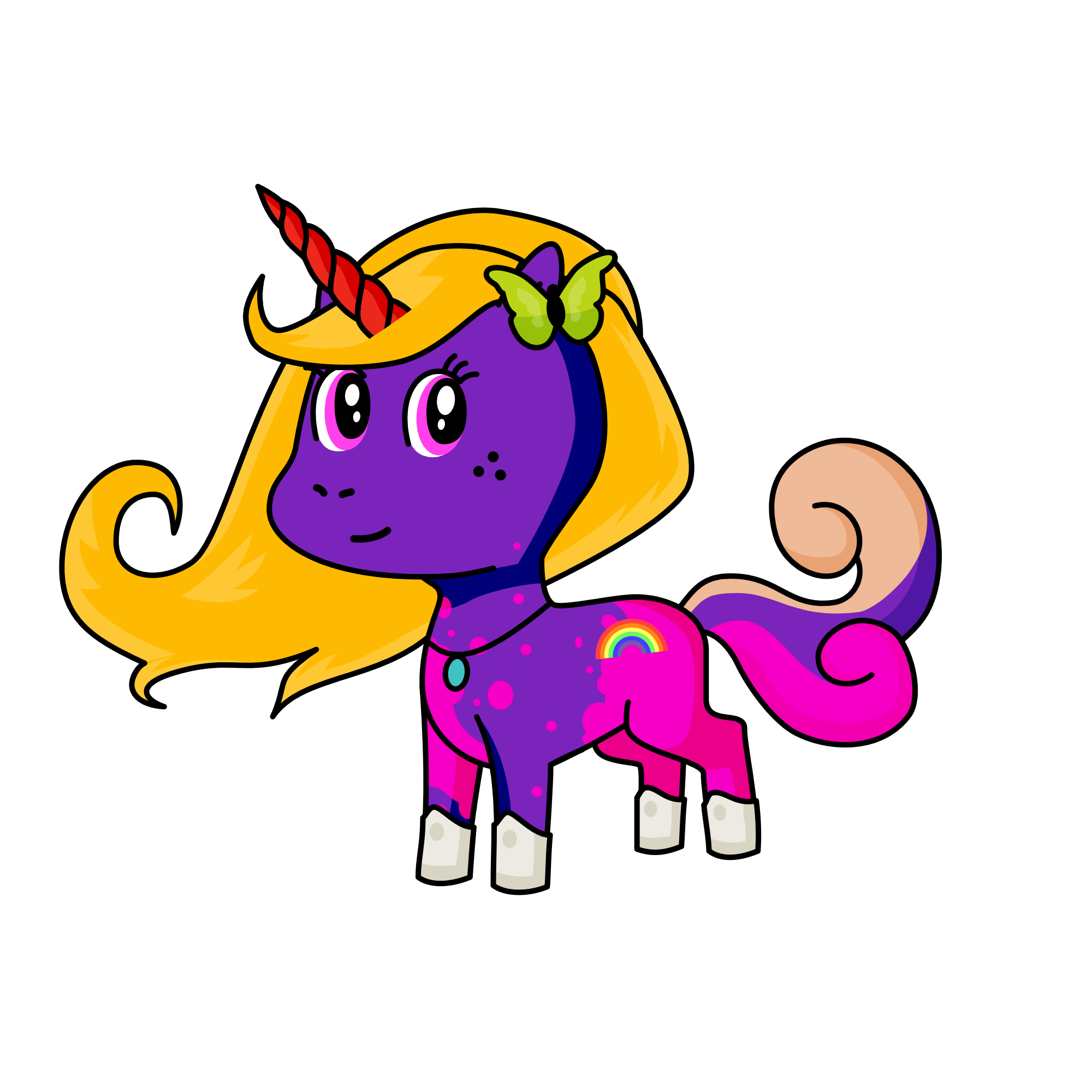 Zoe , the unicorn